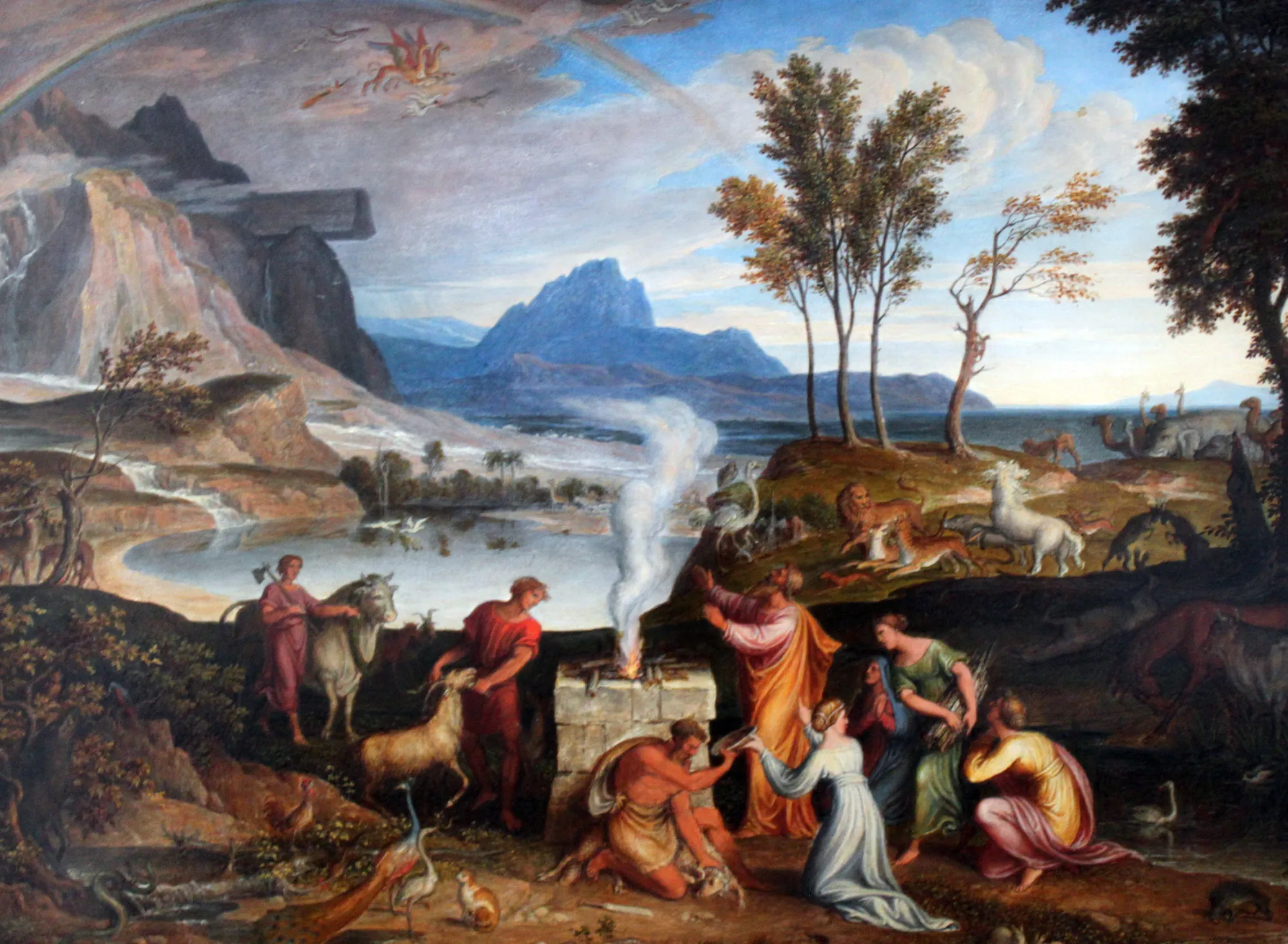 Noah's Sacrifice of Thanks