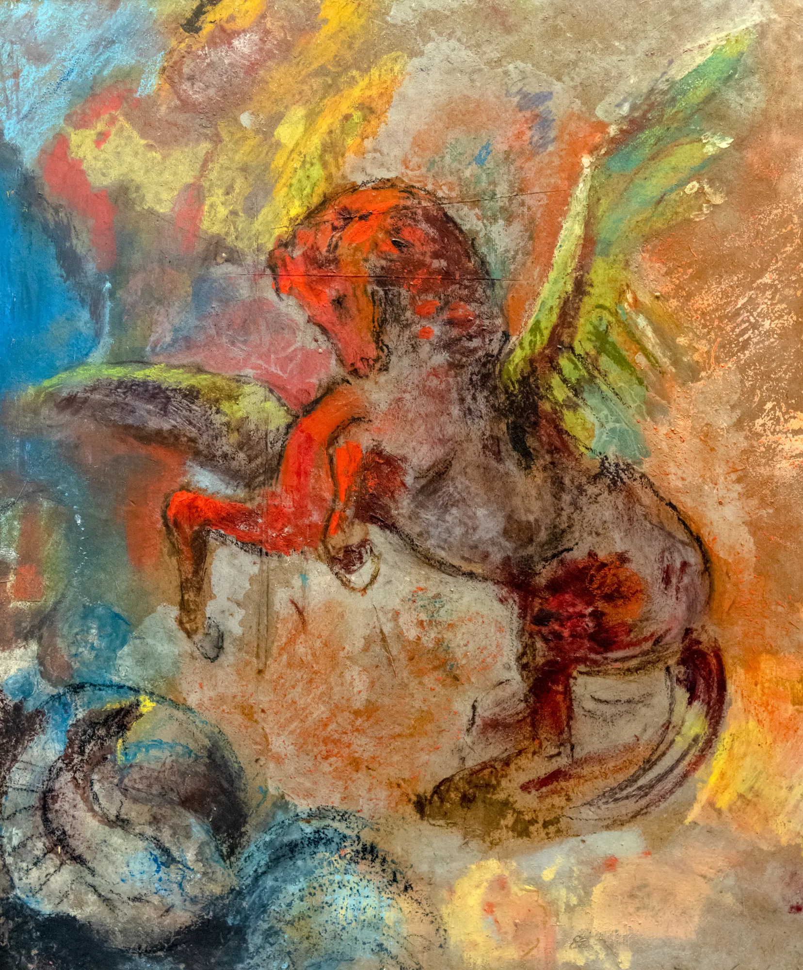 Pegasus and the Hydra