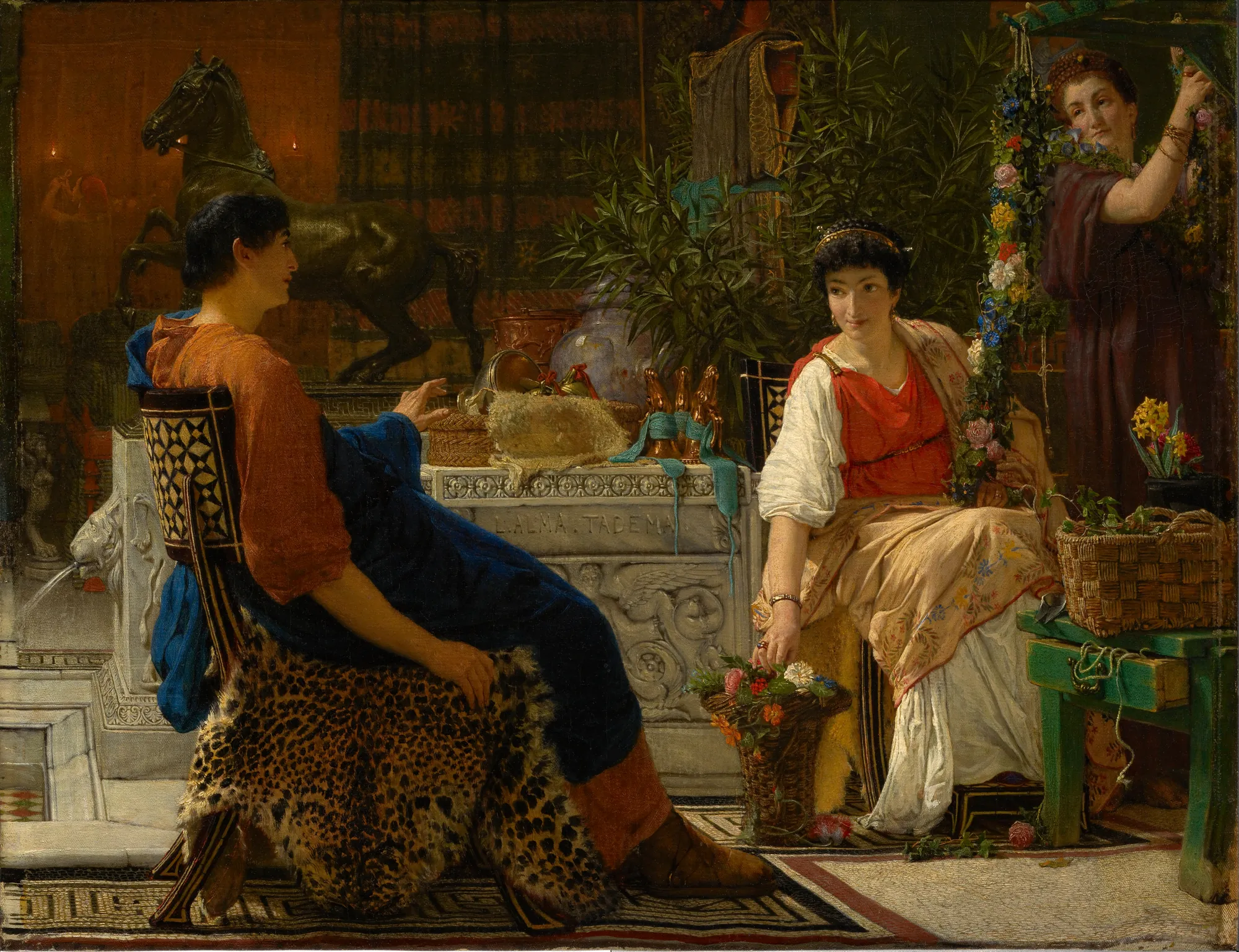 Preparations for the Festivities (The Floral Wreath)
