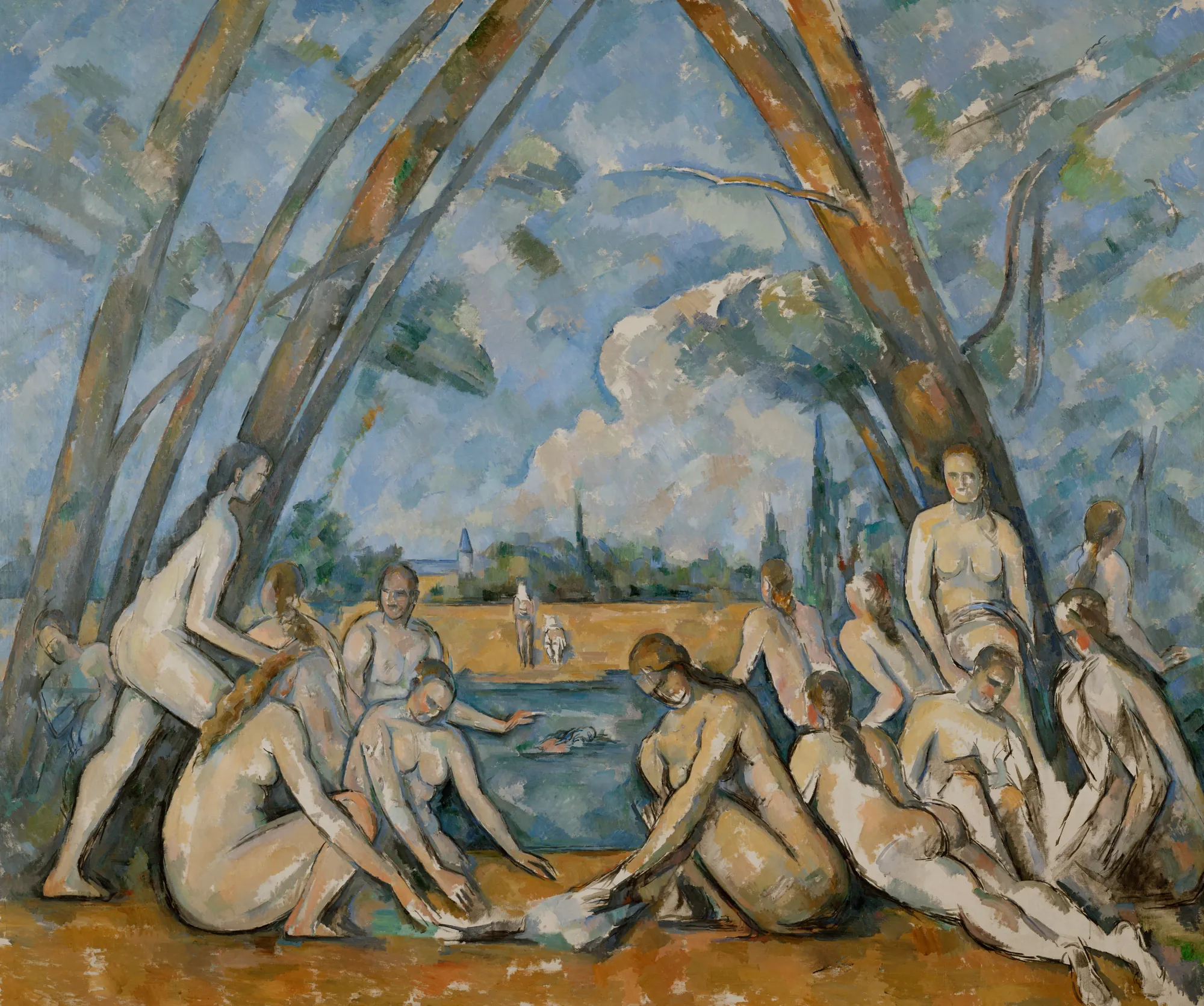 The Large Bathers (Les Grandes Baigneuses)