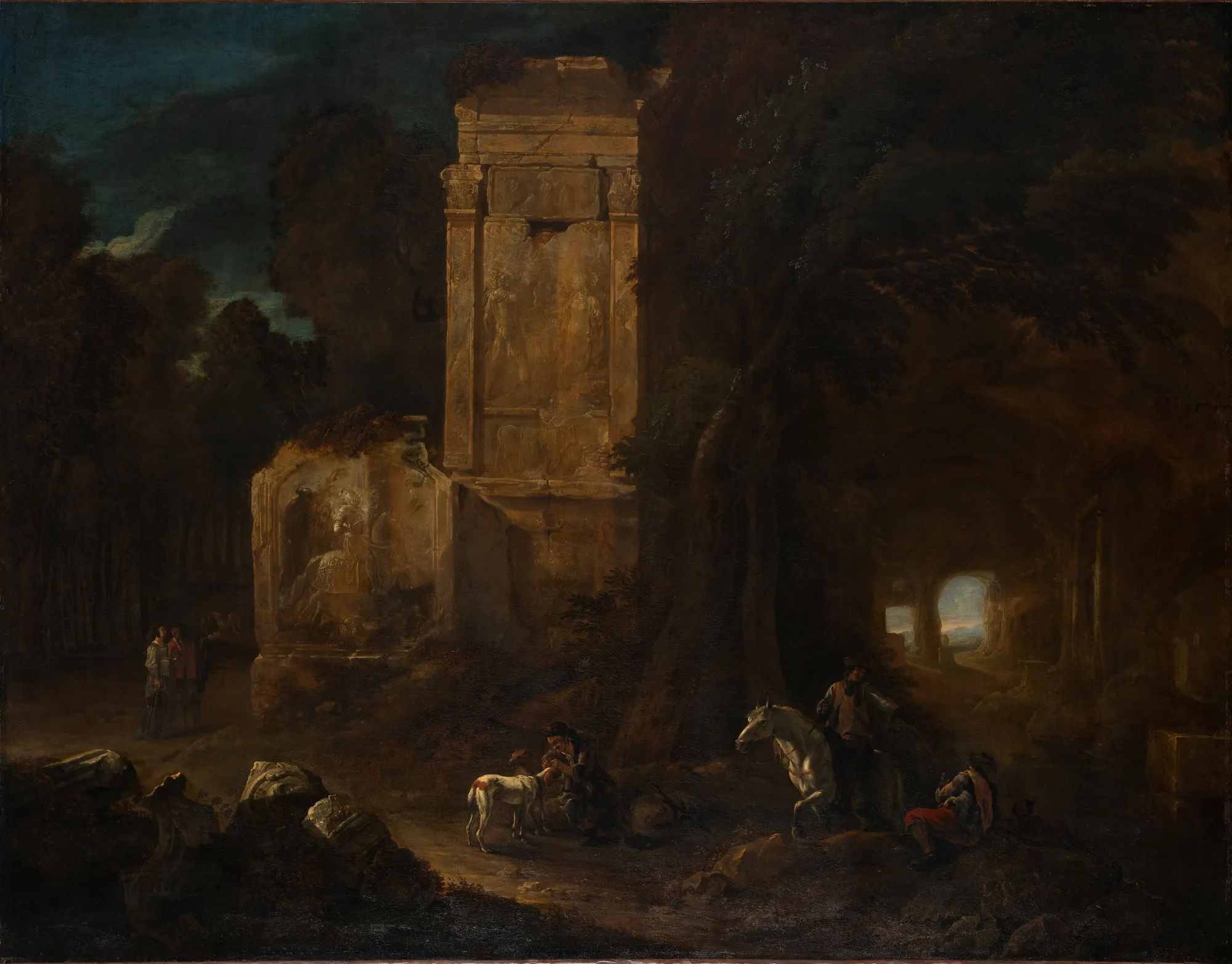 Landscape with Ancient Ruins