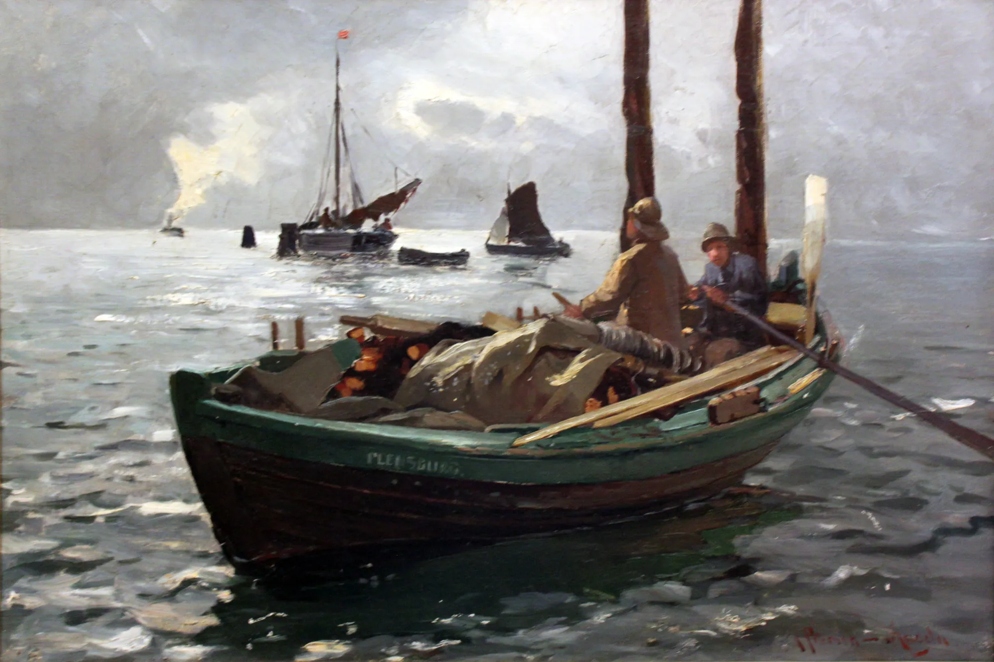 Fishing Boats at Flensburg Fiord