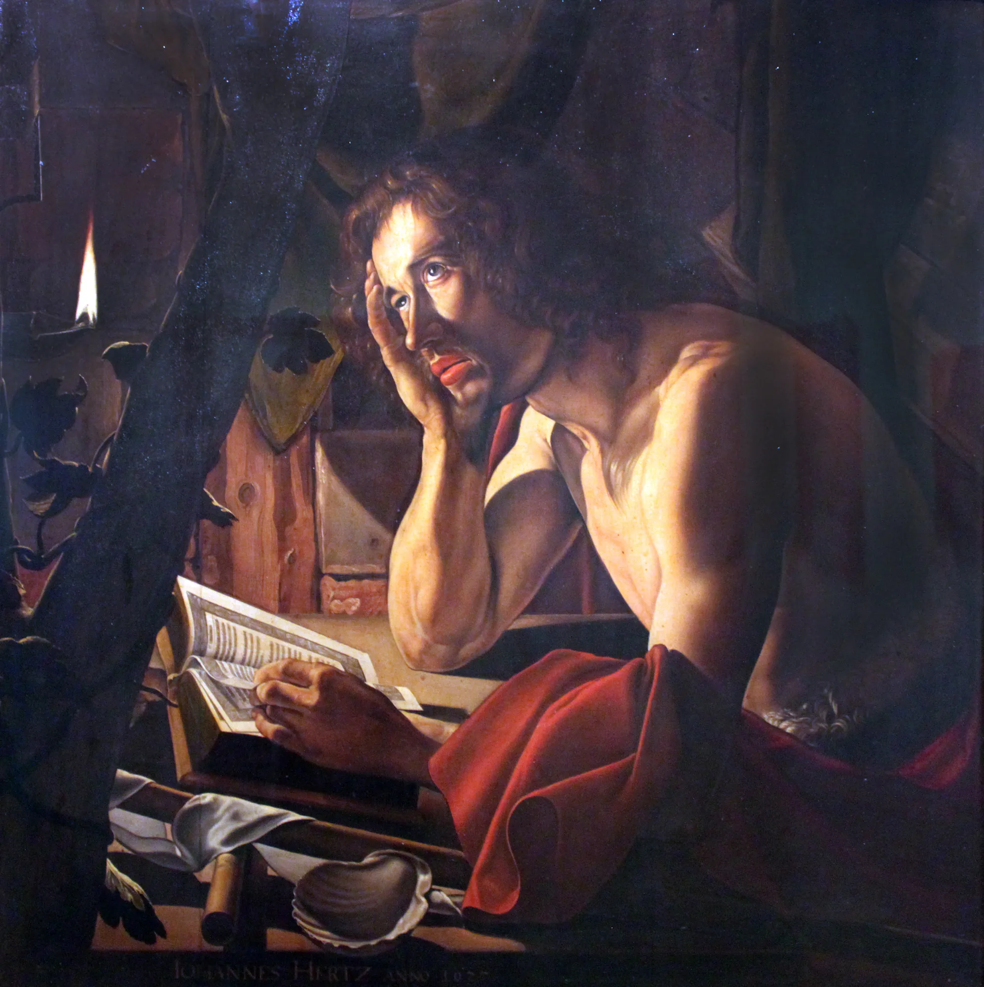 Self-Portrait as Saint John the Baptist
