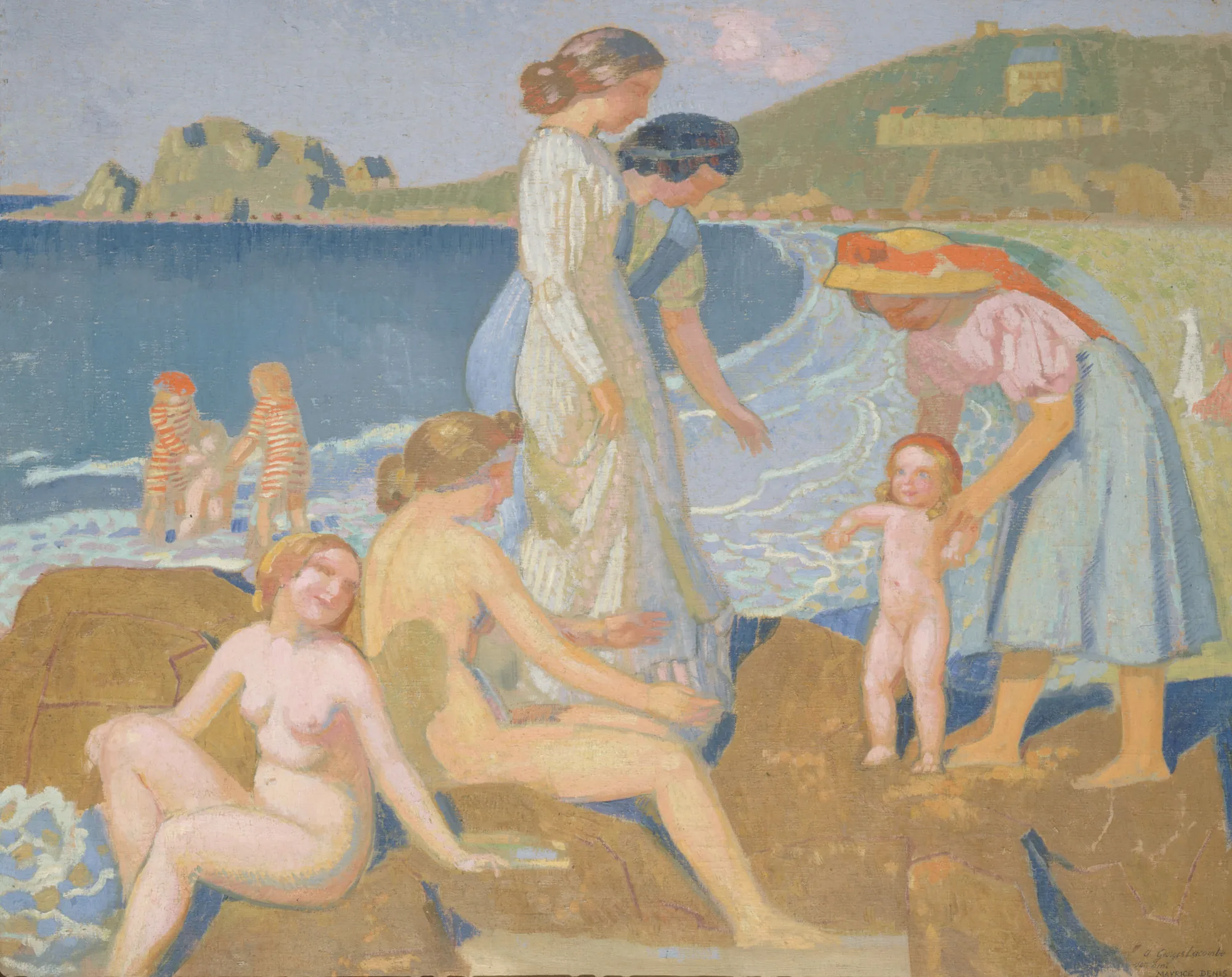 Baigneuses à Perros-Guirec