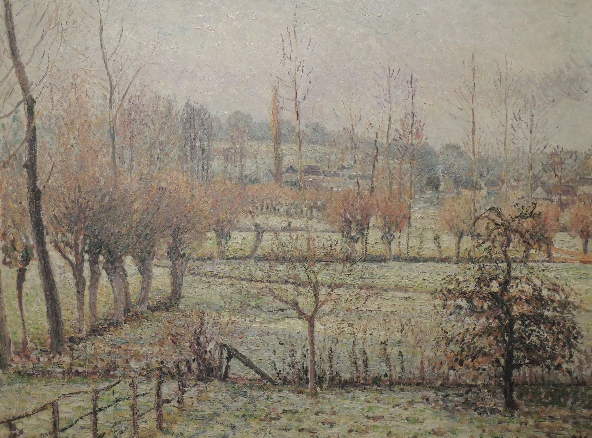 Effect of Snow at Éragny