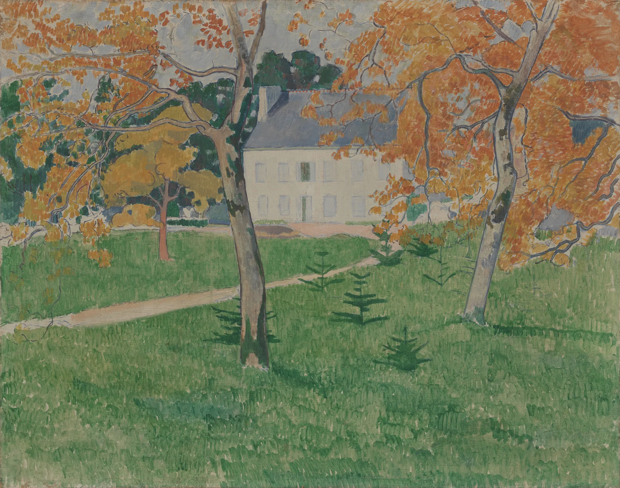 House Among Trees: Pont-Aven