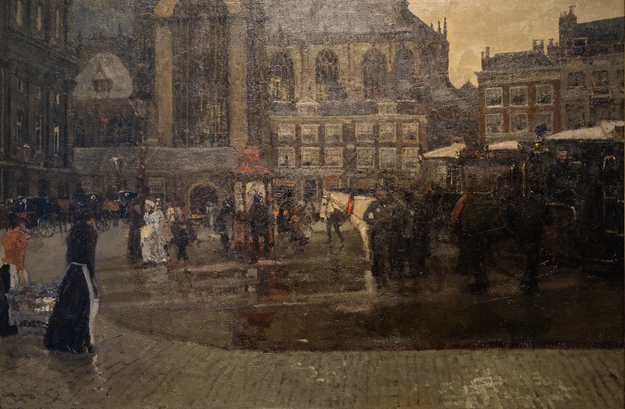 Dam Square, Amsterdam (The Nieuwe Kerk)
