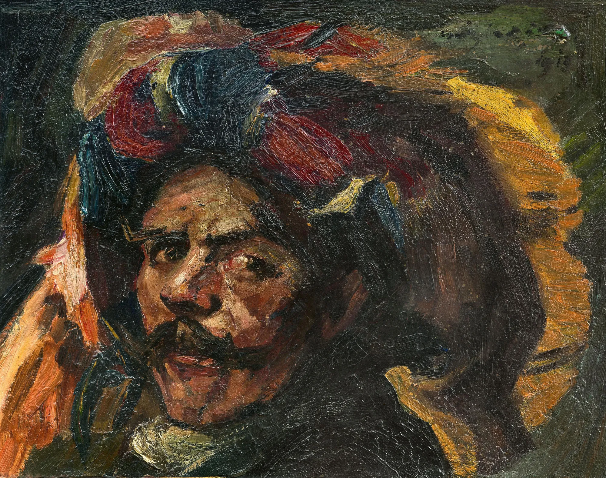Self-Portrait as a Nuremberg Mercenary (Selbstporträt als Nürnberger Landsknecht)