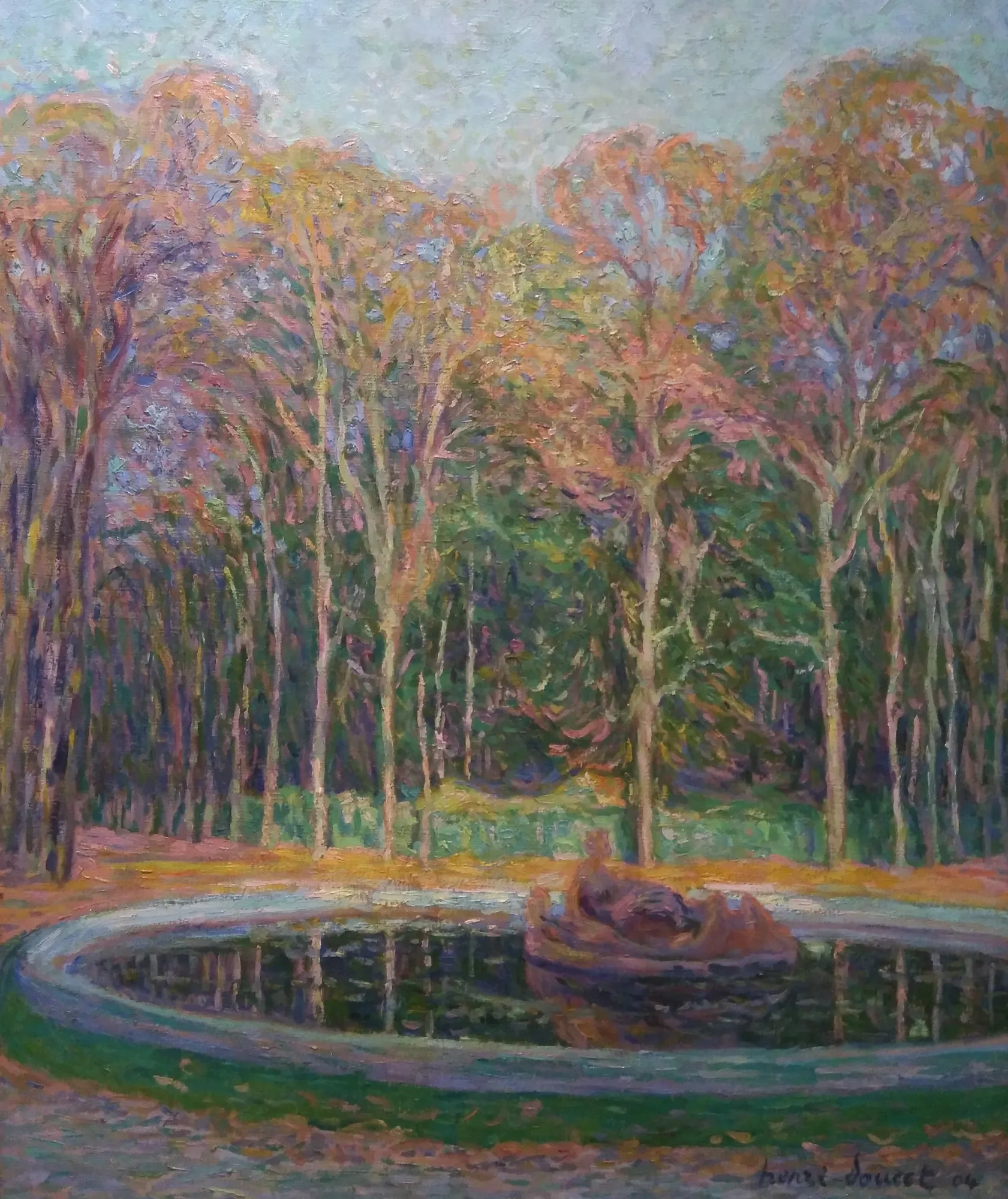 Pièce d'eau à Versailles
