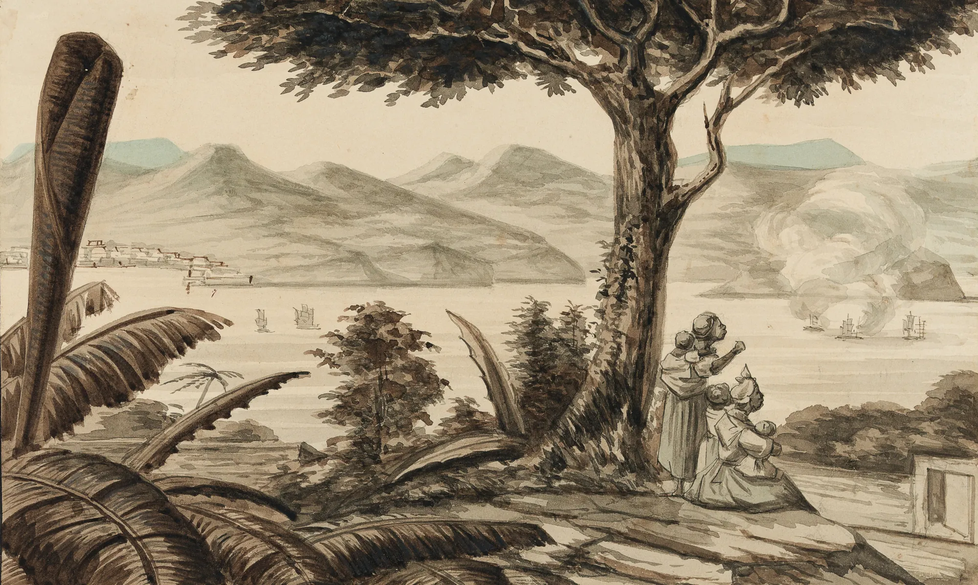 Panorama of the Bay of Rio de Janeiro