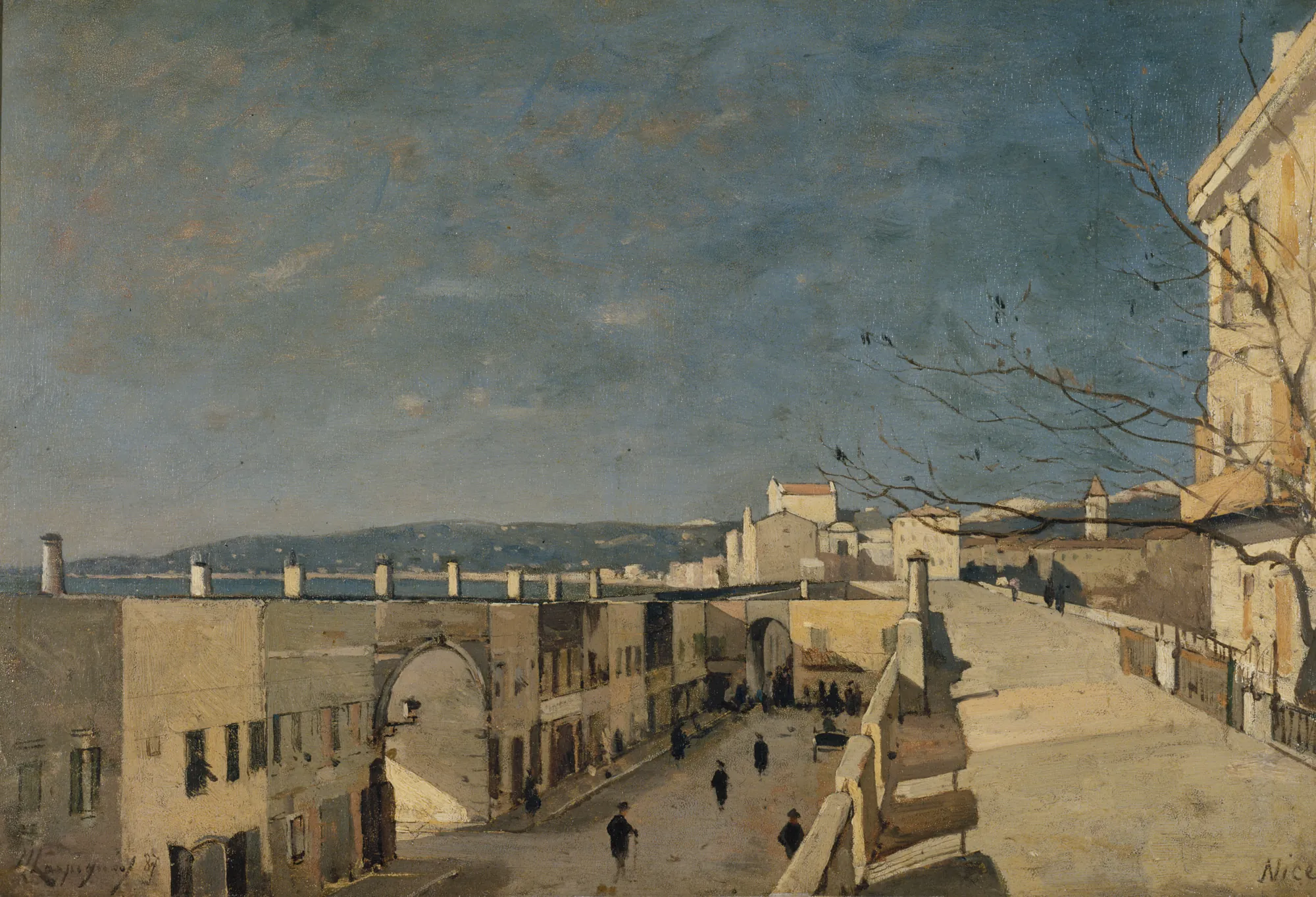 Un Quai à Nice (Les Ponchettes)