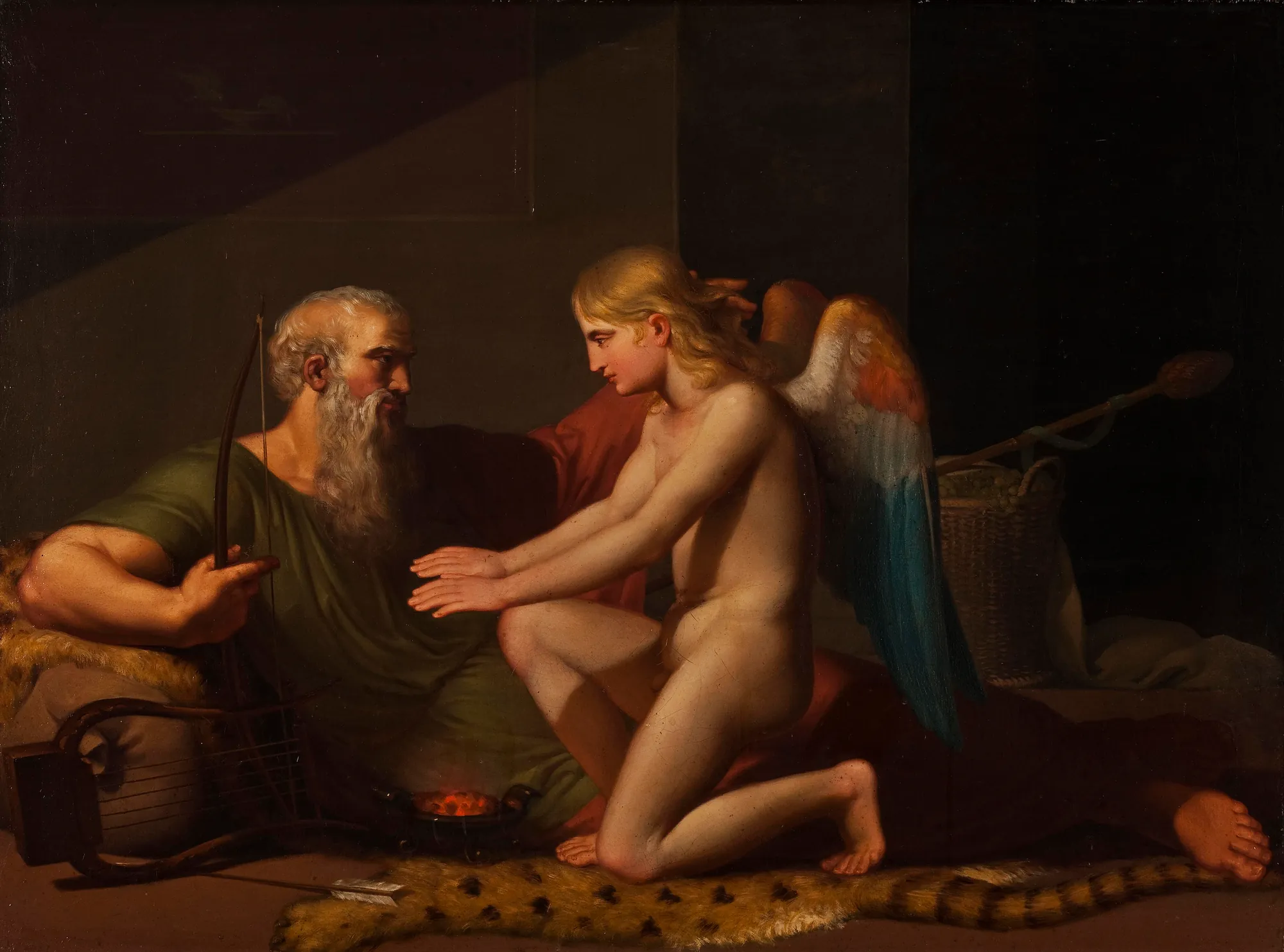 Cupid Received by Anacreon