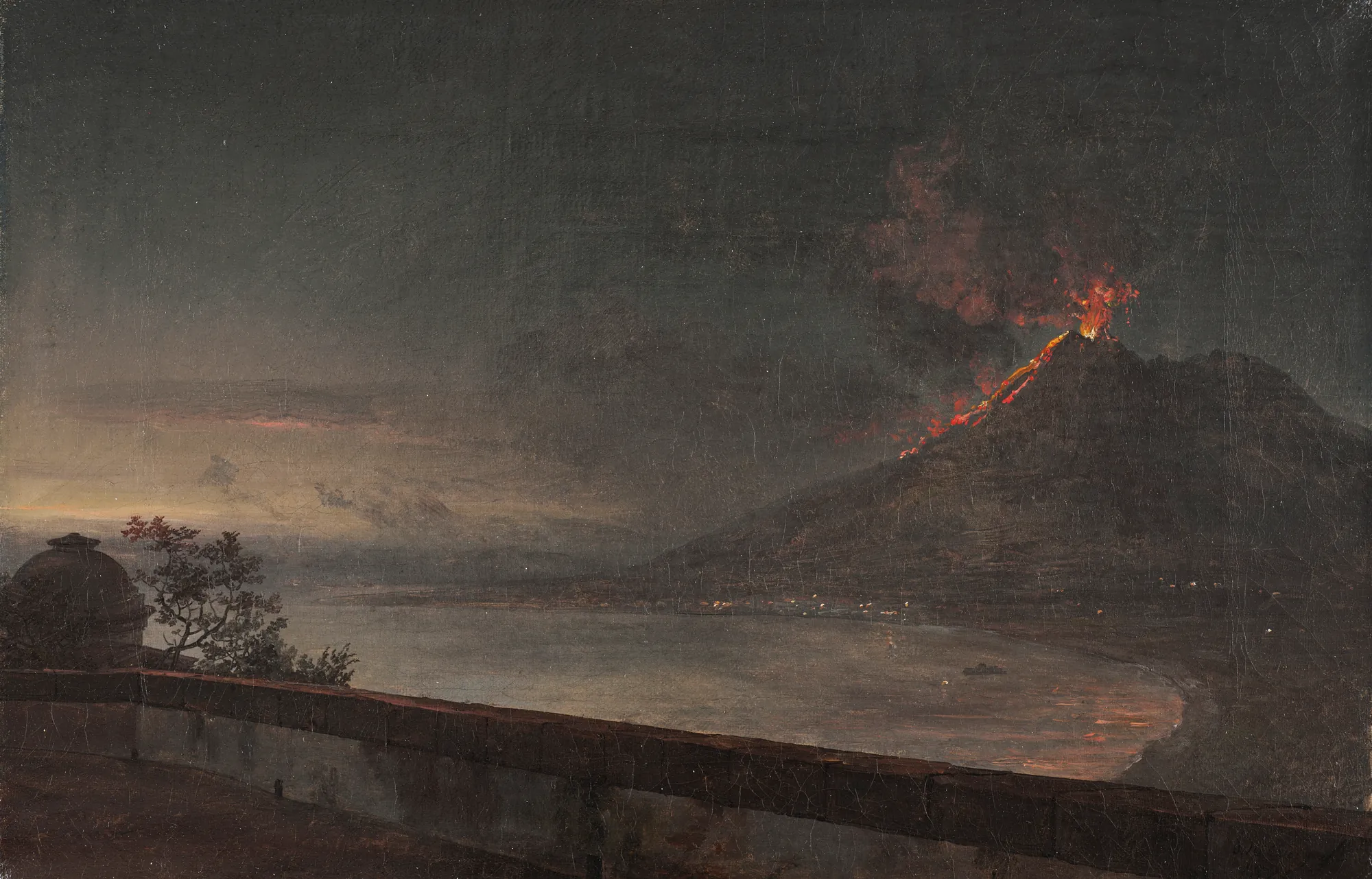View of Vesuvius from Villa Quisisana