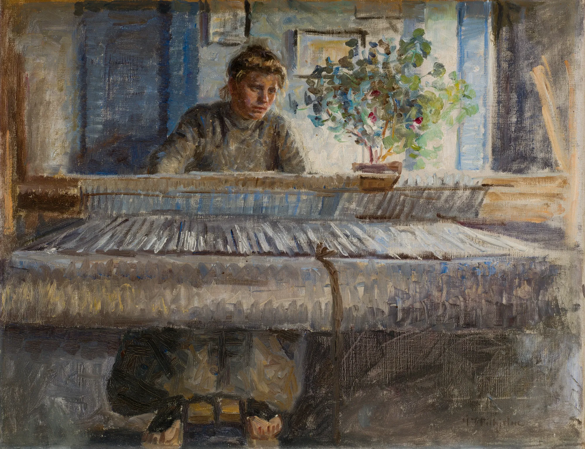 Anna at the Loom