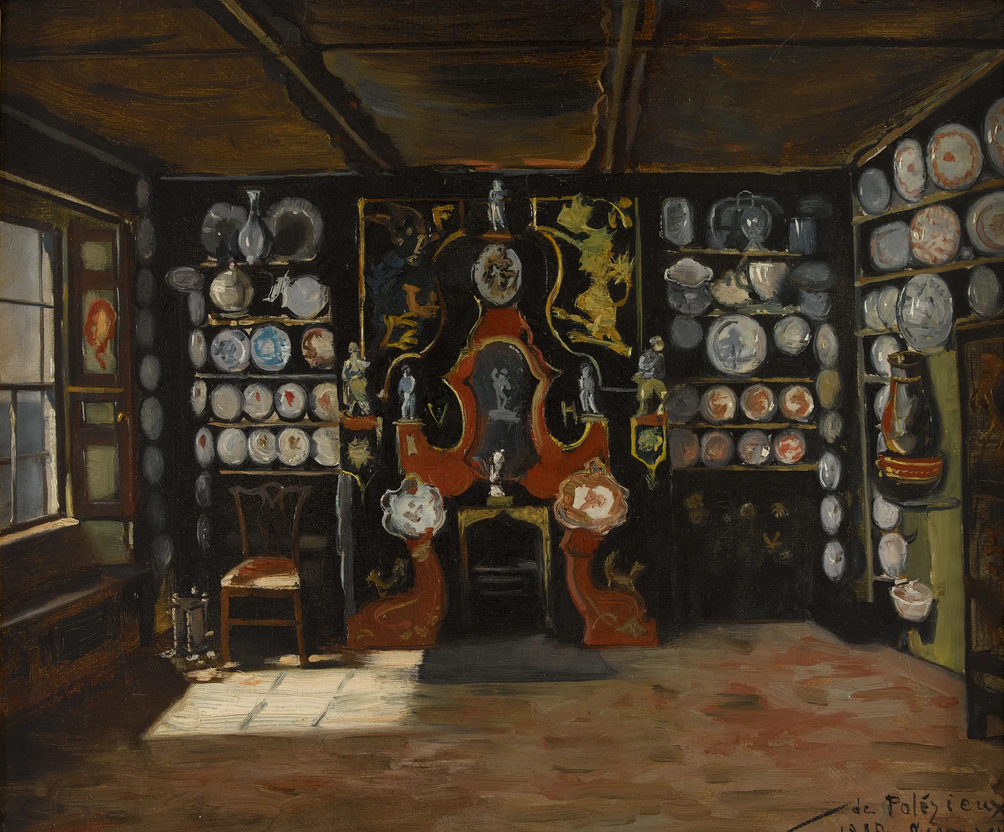 The Dining Room at Hauteville II, Guernsey