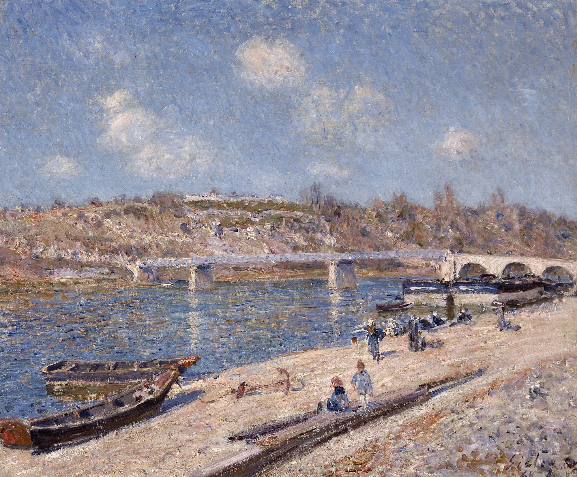 The Beach at Saint-Mammès