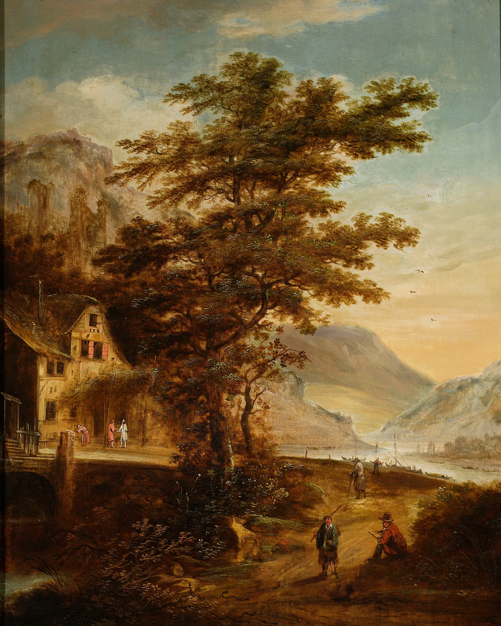 Mountain Landscape from the Rheinland