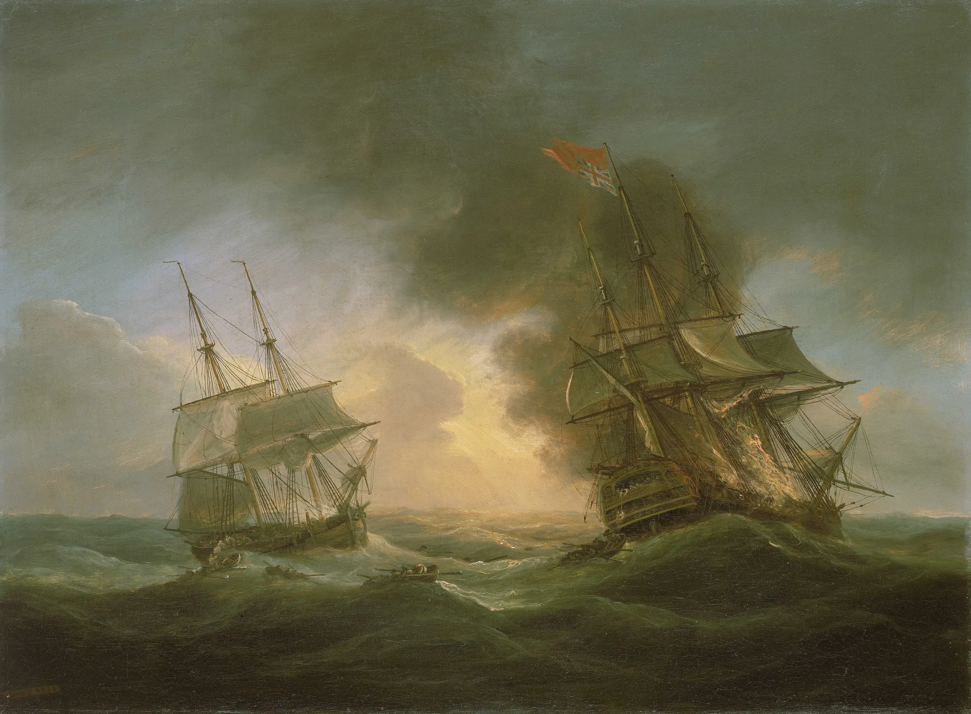 Loss of the East Indiaman 'Kent': Catching Fire