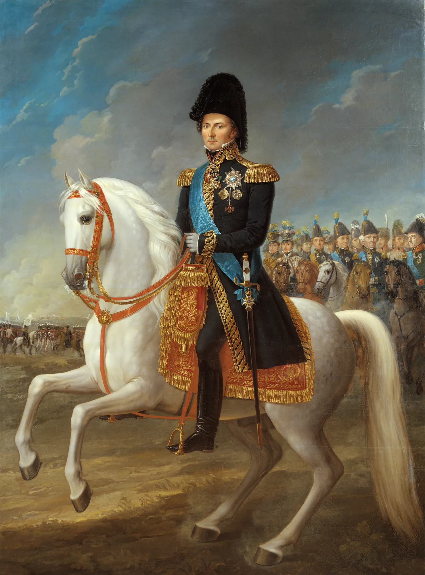 Porträtt av Karl XIV Johan