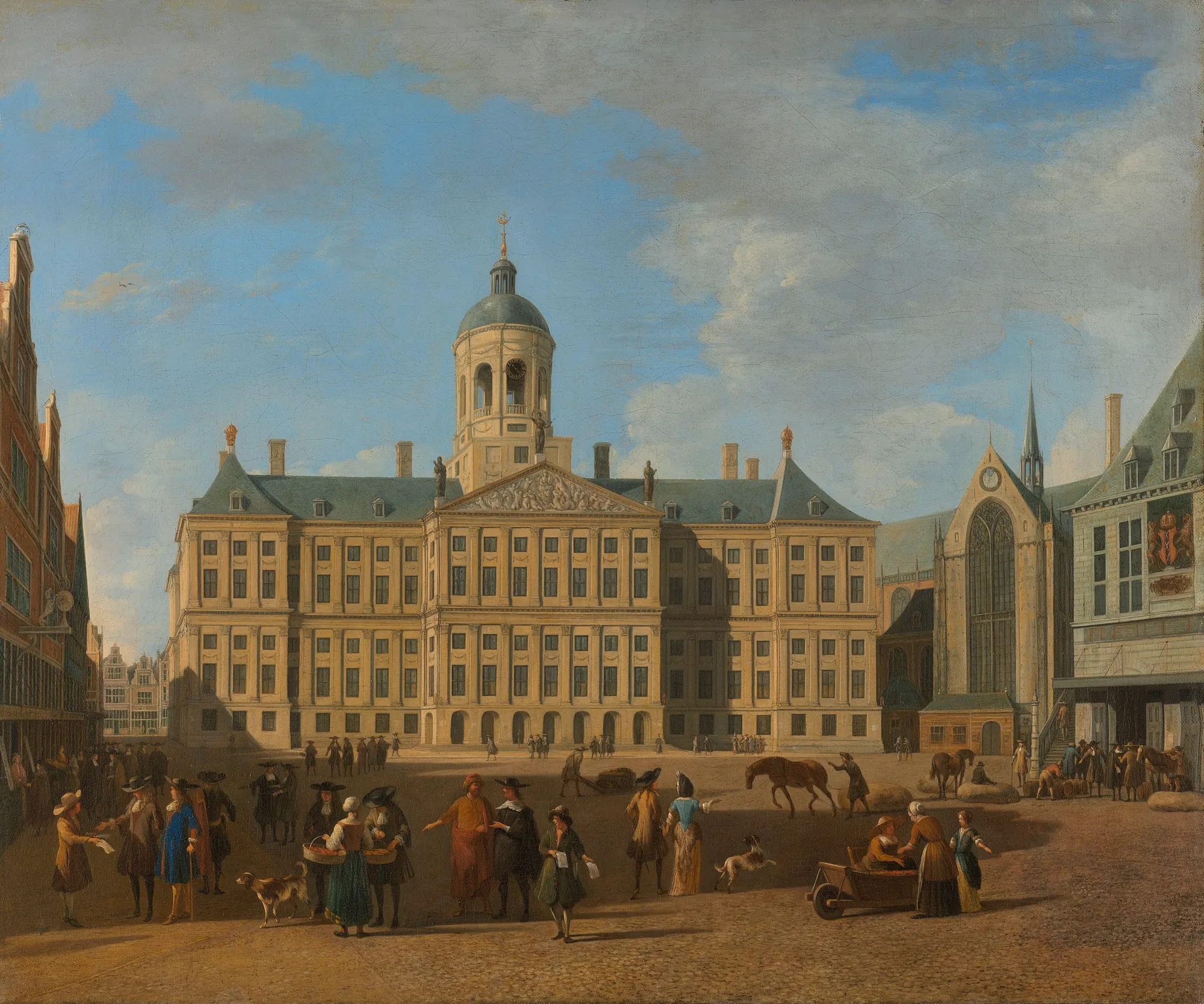 The Town Hall on the Dam in Amsterdam