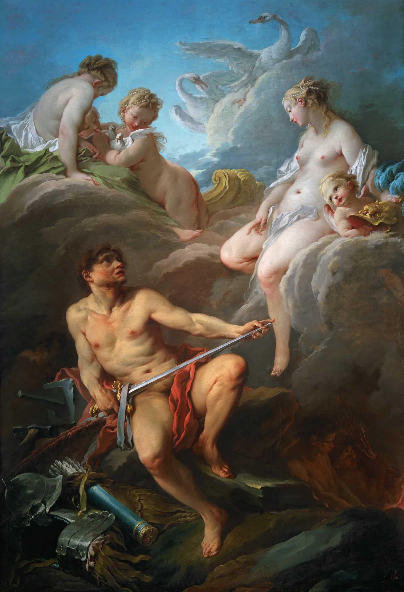 Venus Asking Vulcan for Arms for Aeneas