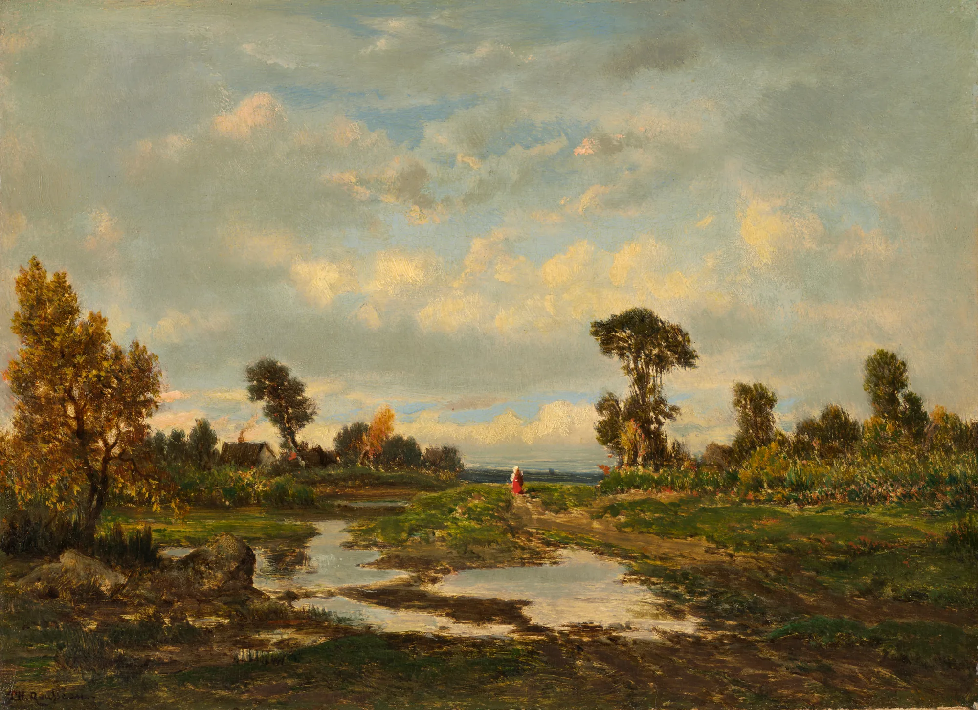 The Farm (Cottage at the Edge of a Marsh)