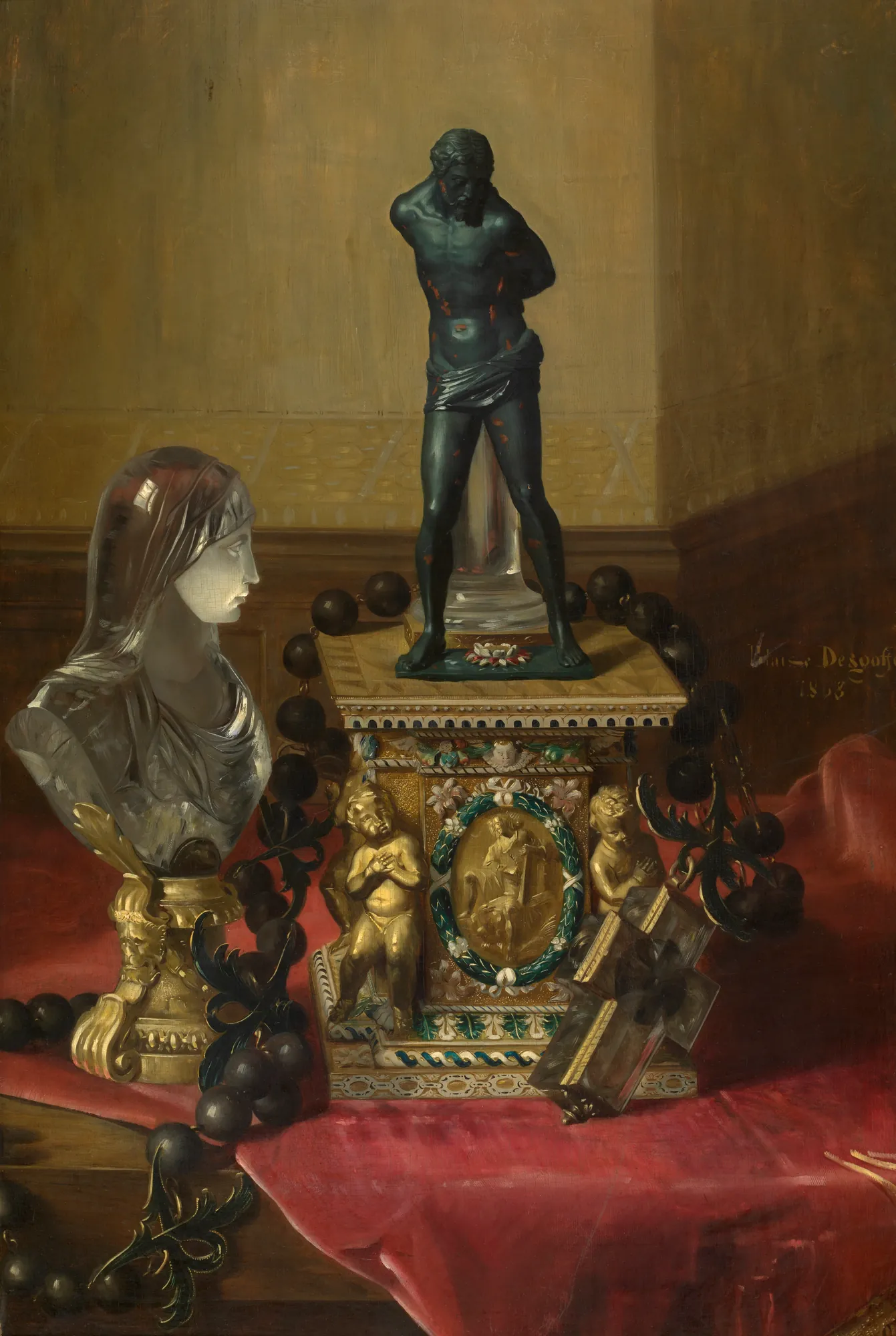 At the Louvre