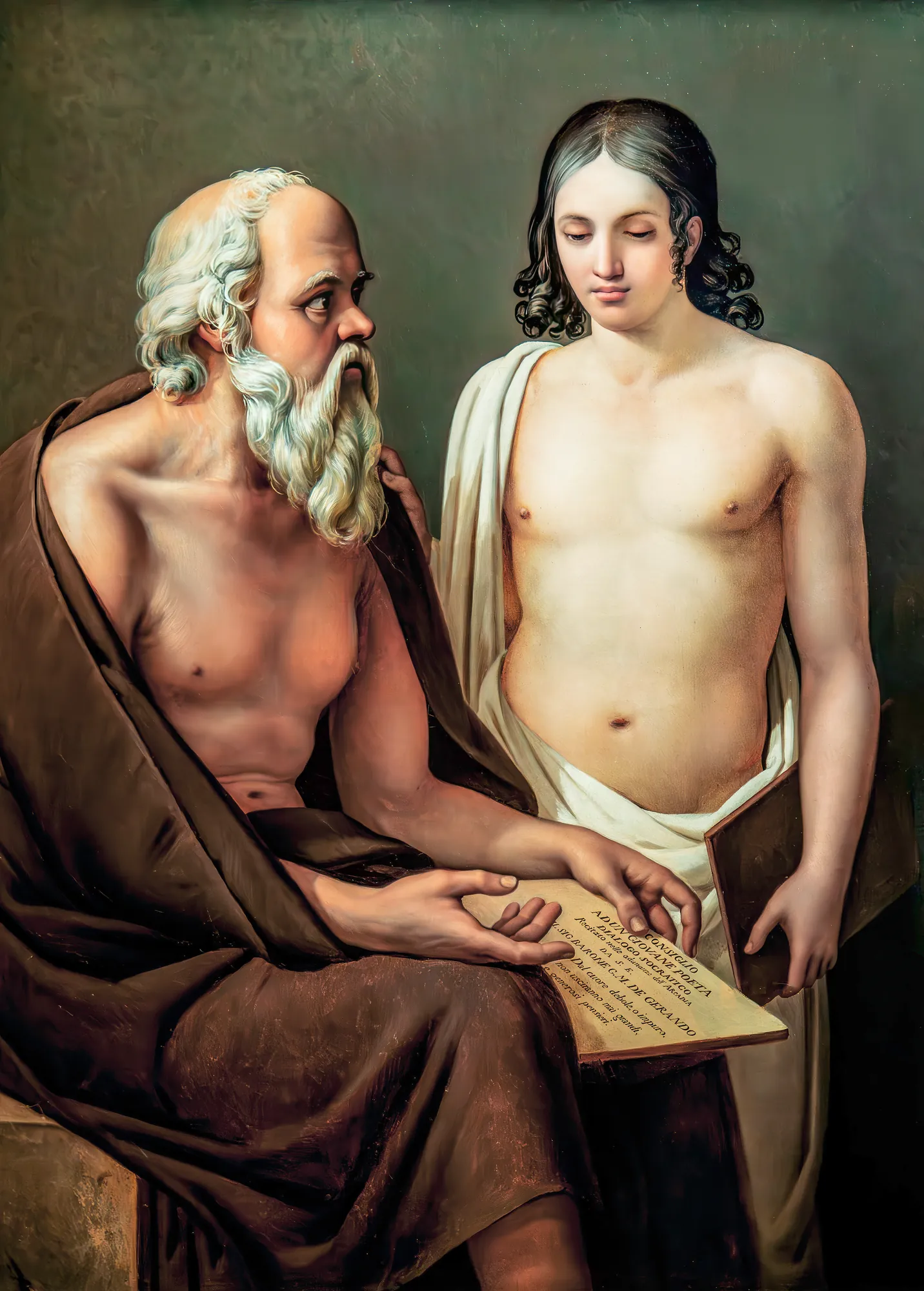 Socrates Teaching (Socrate enseignant)