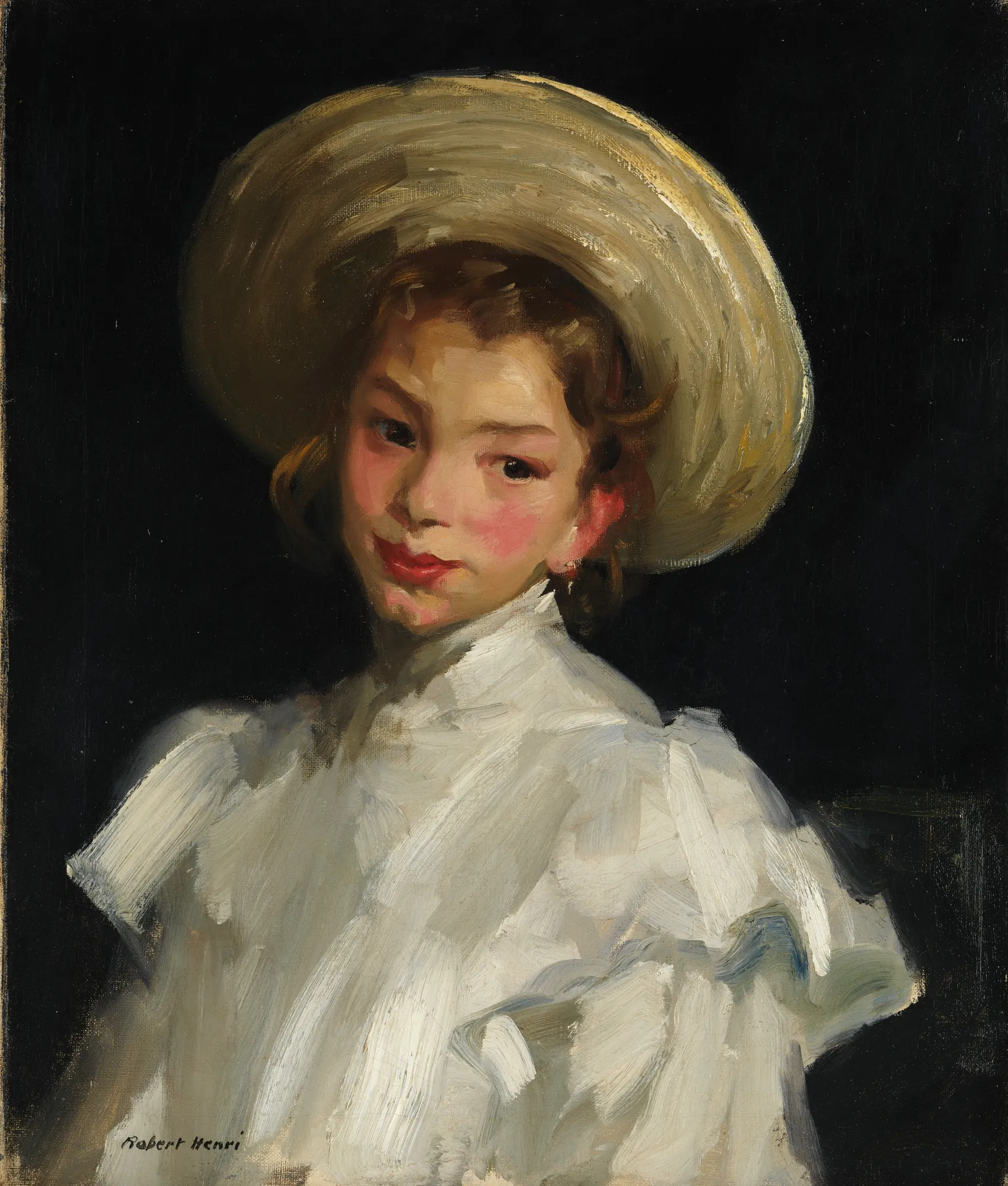 Dutch Girl in White