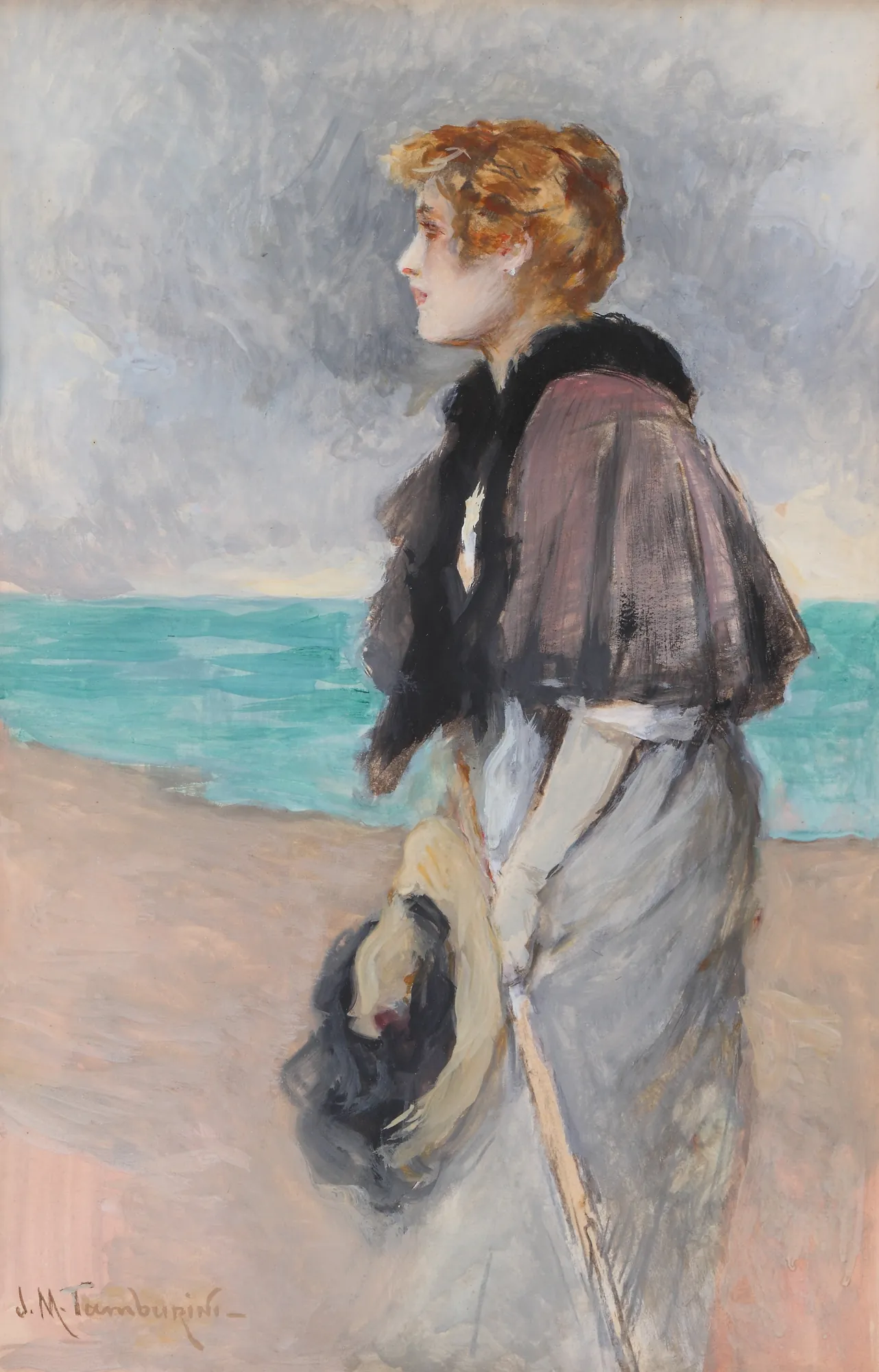 Young Girl with a Hat
