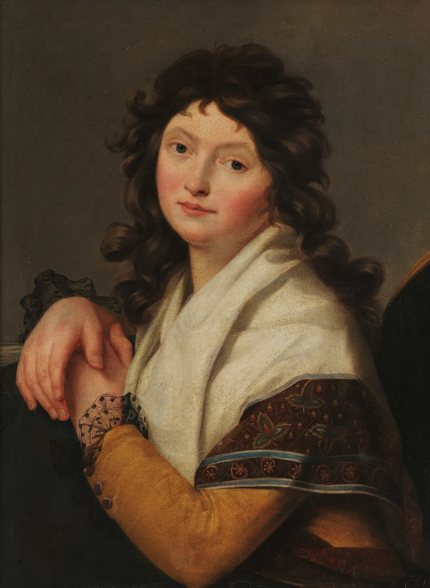 Portrait of Lucile Desmoulins