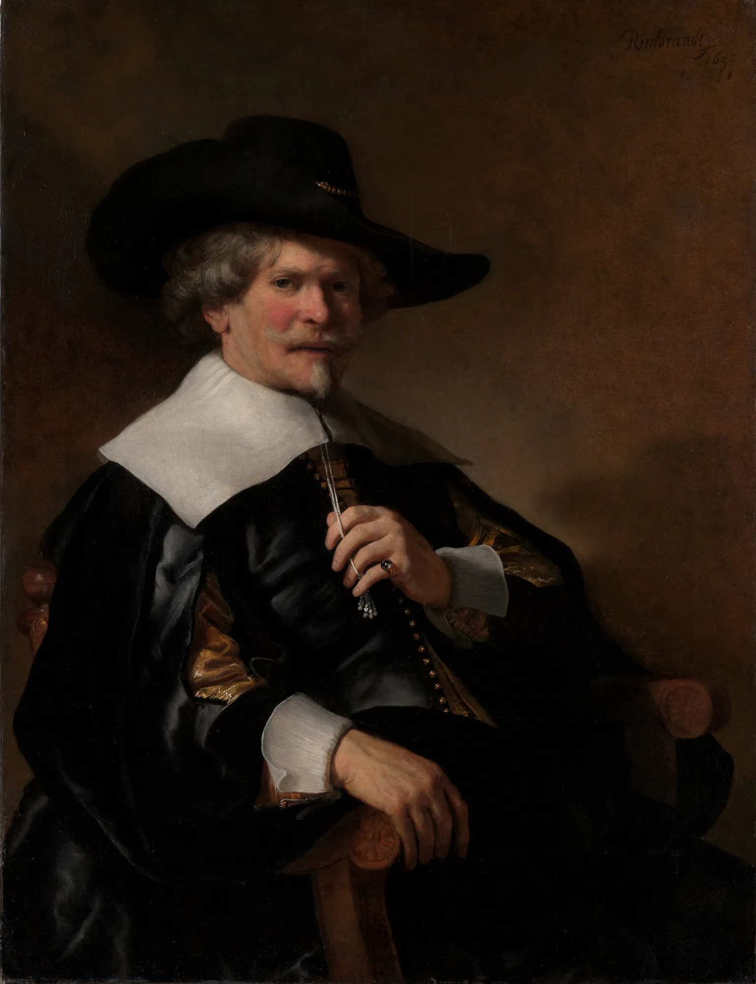 Portrait of a Man Seated in an Armchair