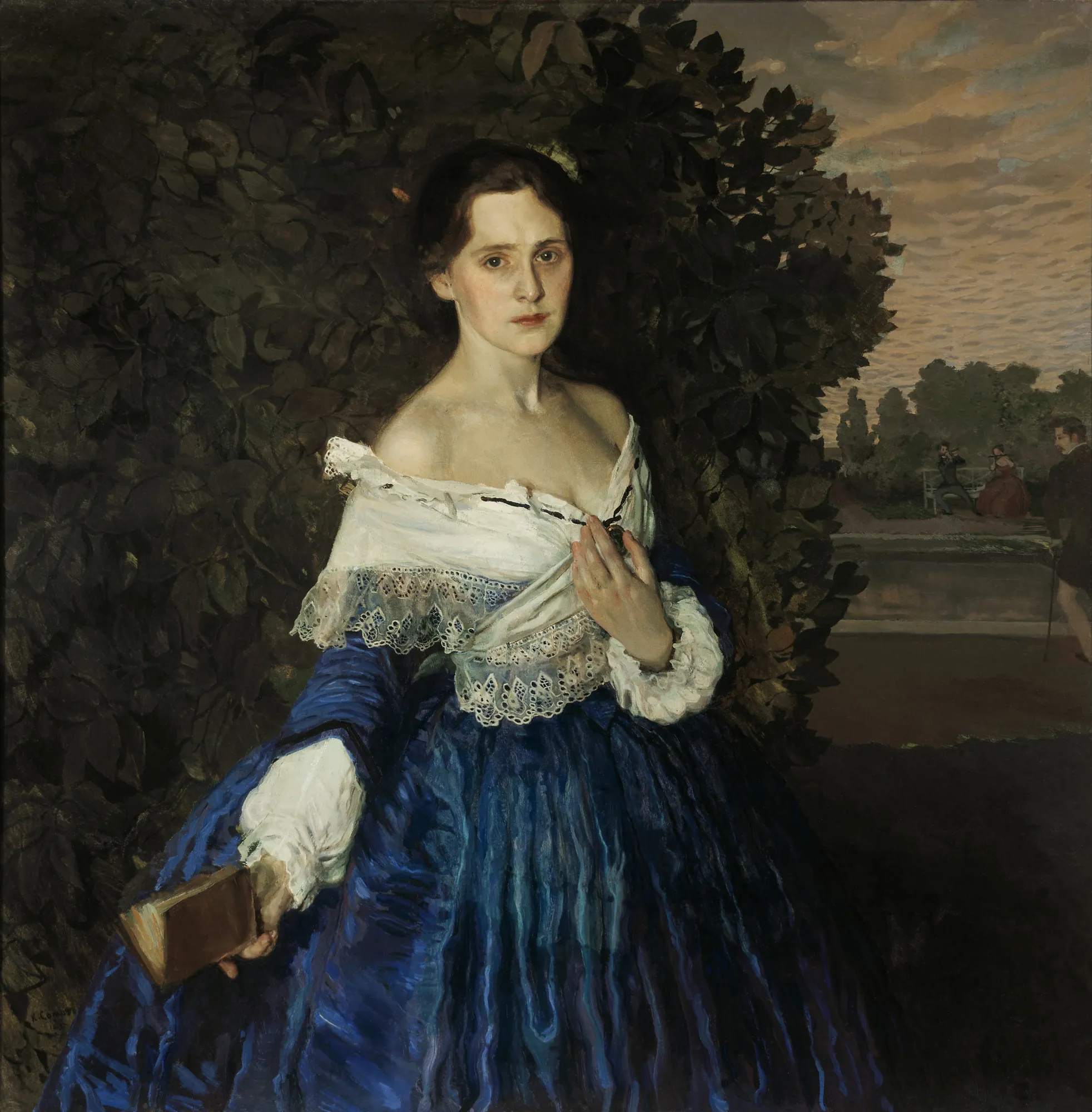 Lady in Blue (Portrait of E.M. Martynova)
