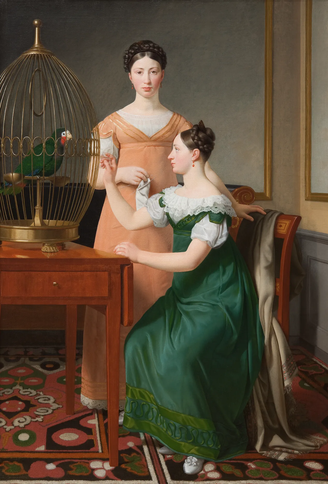 Bella and Hanna. The Eldest Daughters of M. L. Nathanson