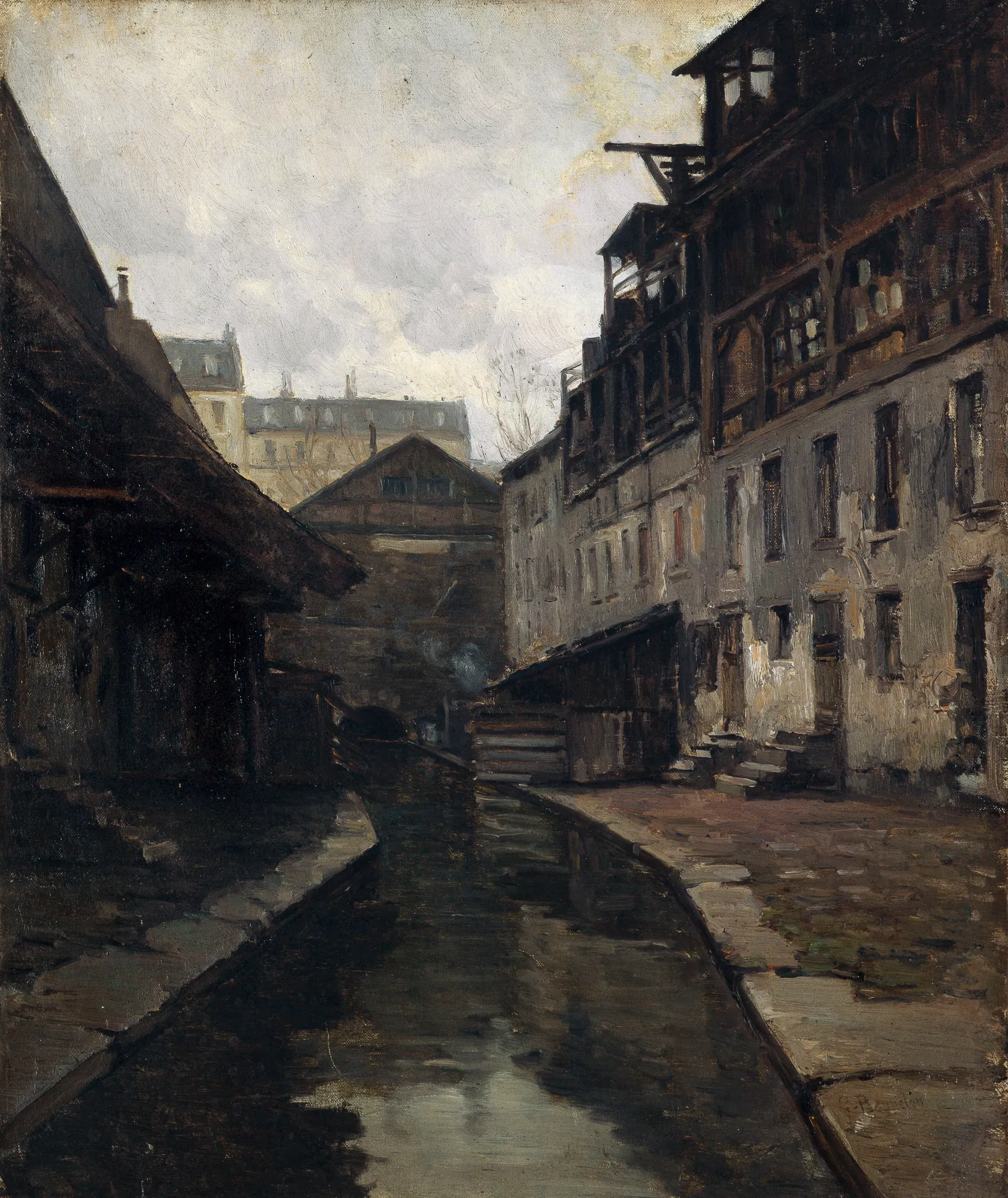 La Bièvre entre la rue Pascal et la rue Broca