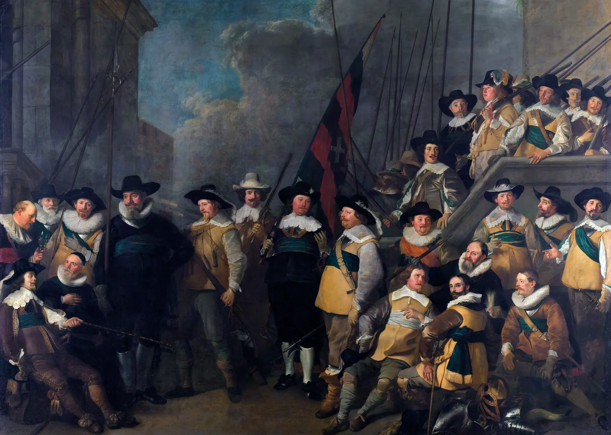Officers and Civic Guardsmen under Captain Cornelis de Graeff