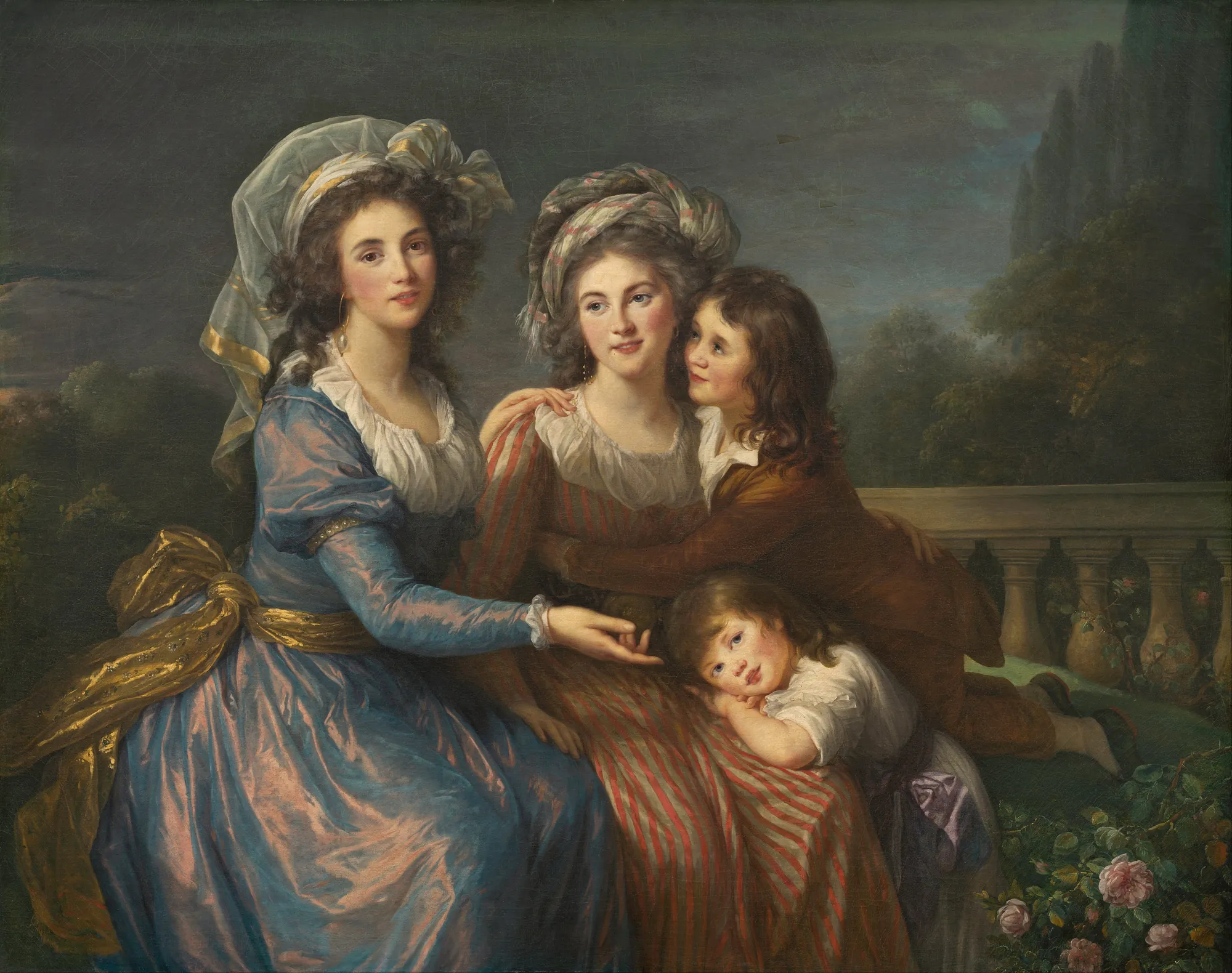 The Marquise de Pezay and the Marquise de Rougé with Her Sons