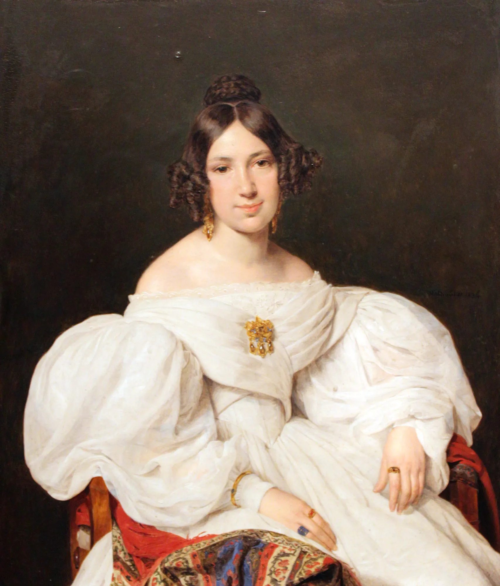 Portrait of Louise Mayer