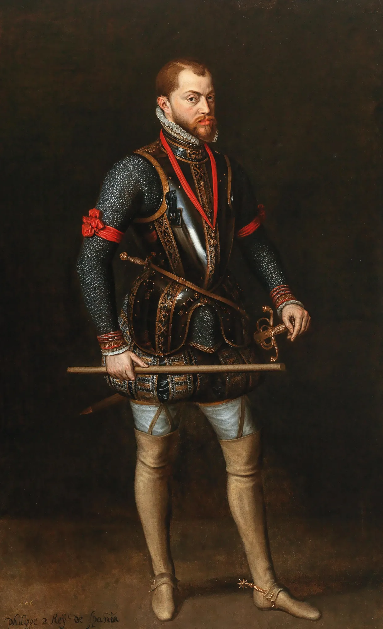 Portrait of Philip II of Spain