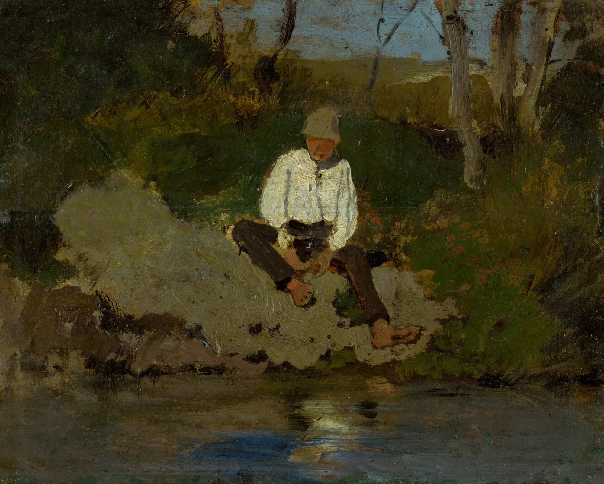 Herdsboy on the Riverbank