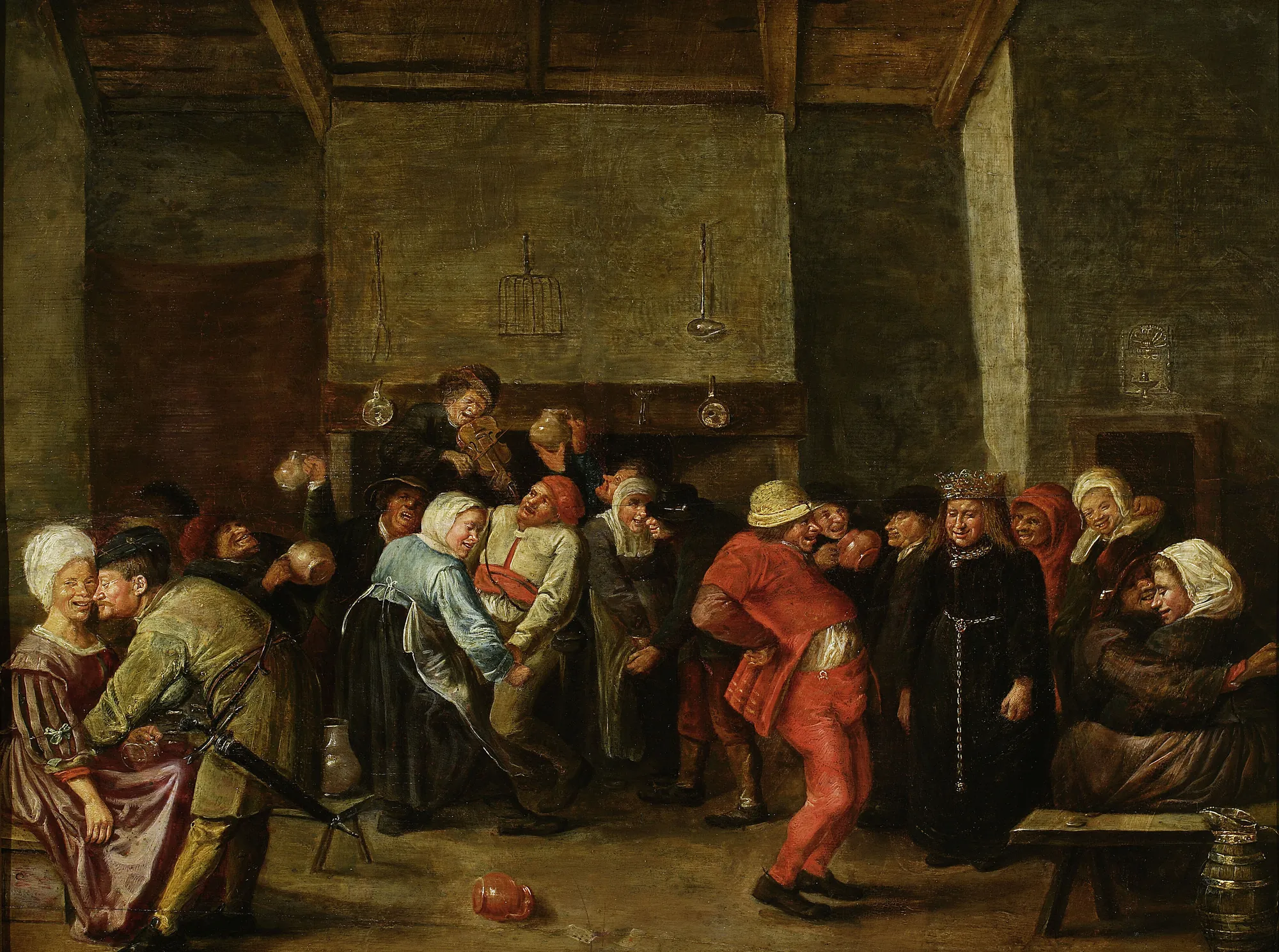 Wedding in a Peasant House