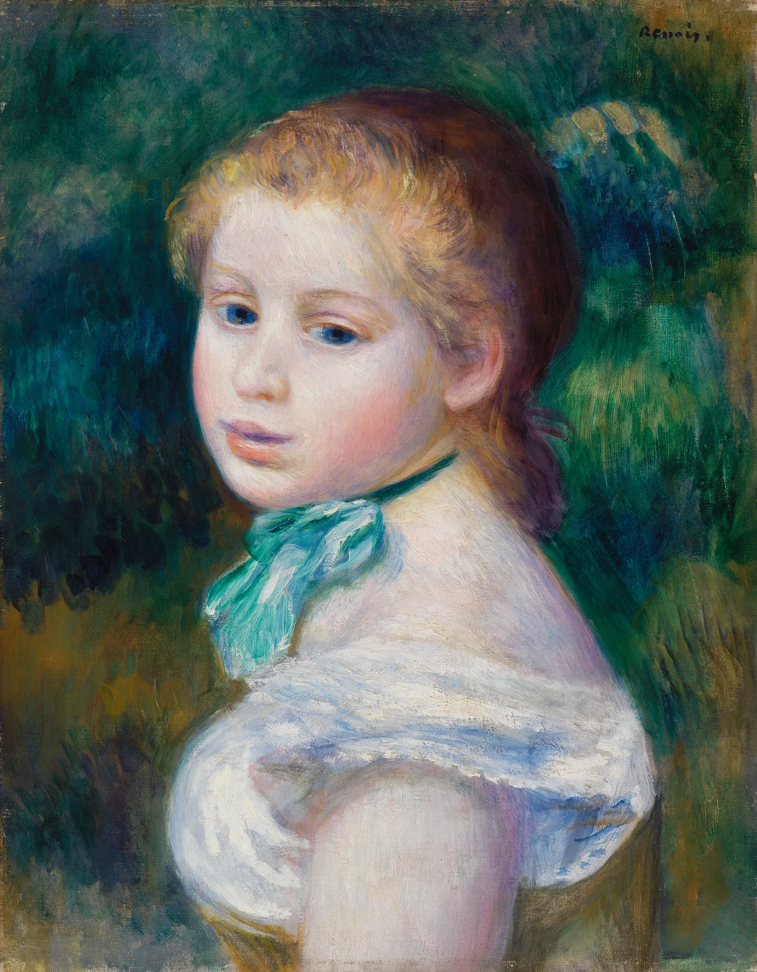 Head of a Young Girl (Tête de jeune fille)