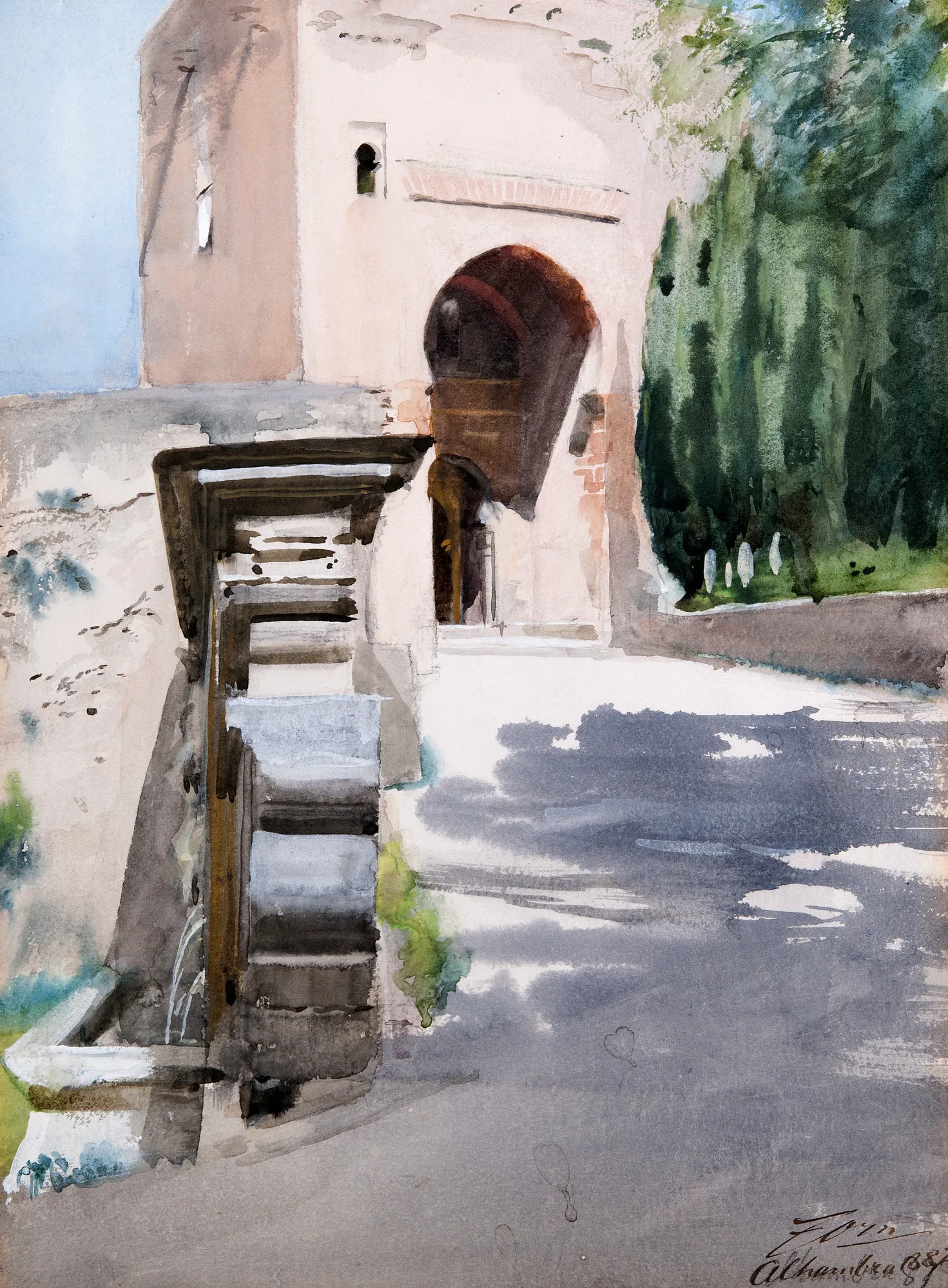 Gateway in Alhambra