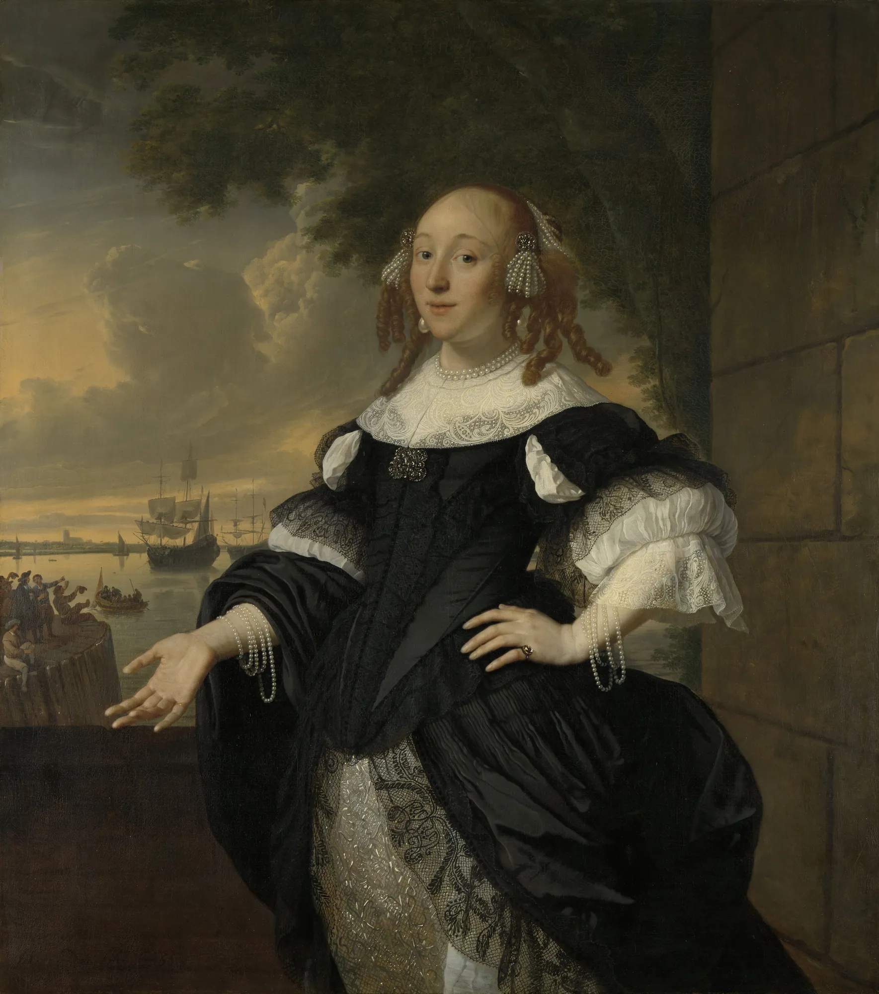 Portrait of Geertruida den Dubbelde