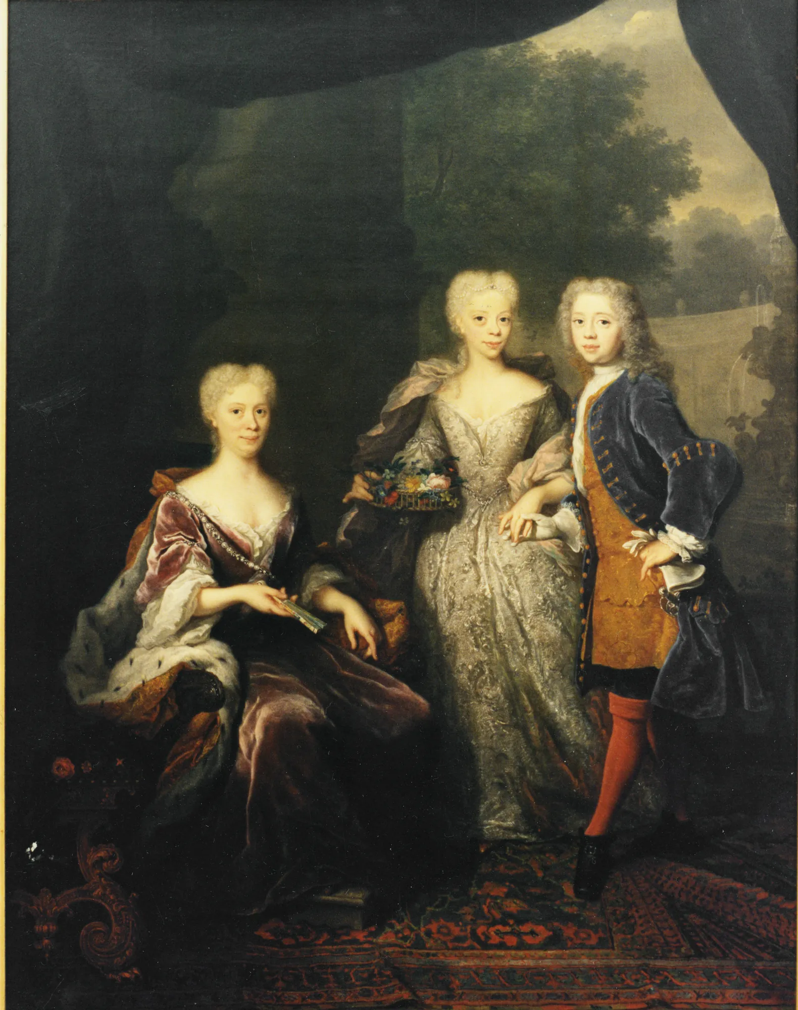 Marie Louise, Princess of Hesse-Kassel and her Children