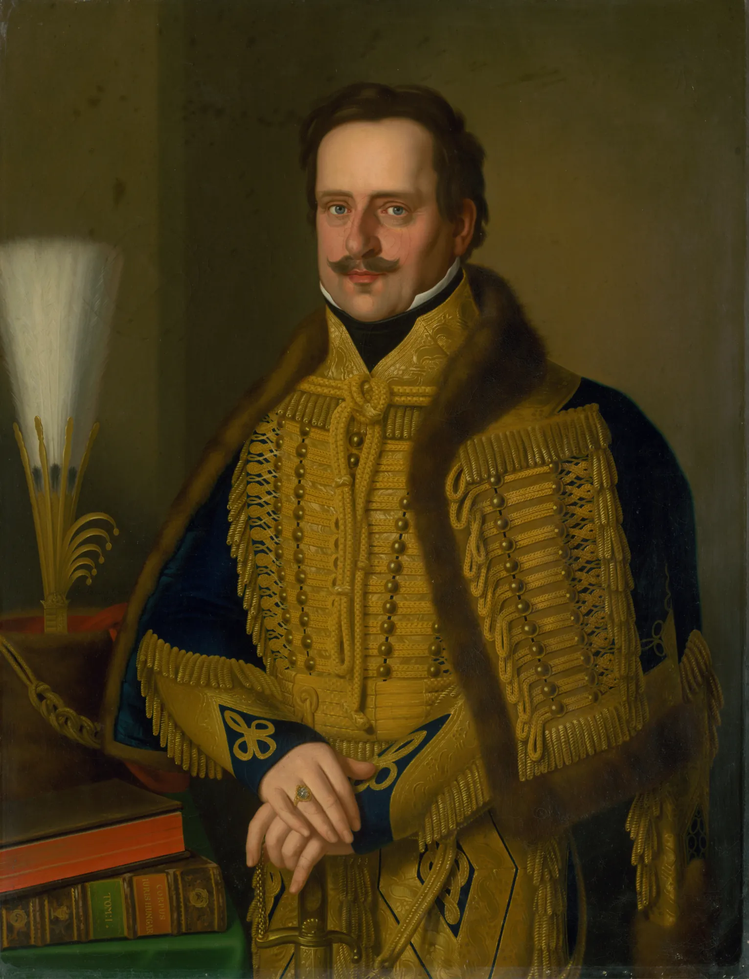 Portrait of Count Karol Csáky in Ceremonial Uniform