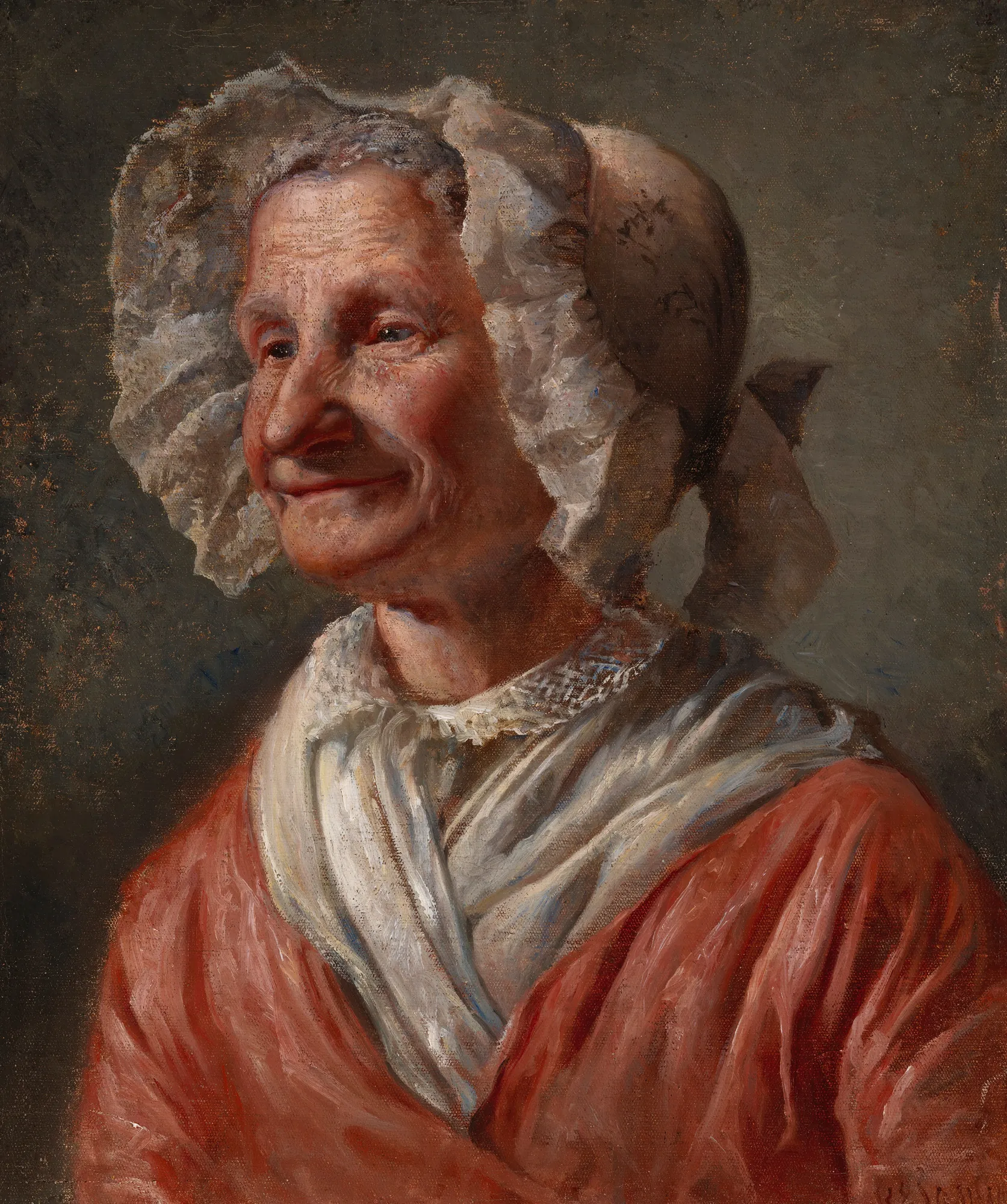 Old Woman in a White Bonnet