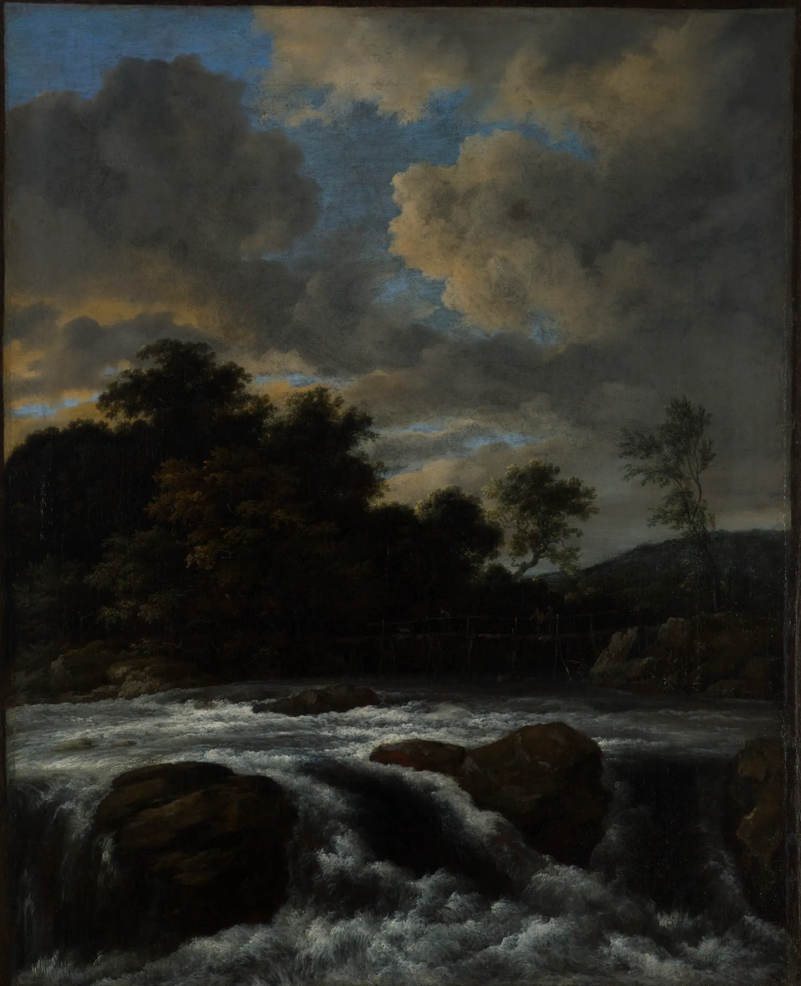 Landscape with Waterfall