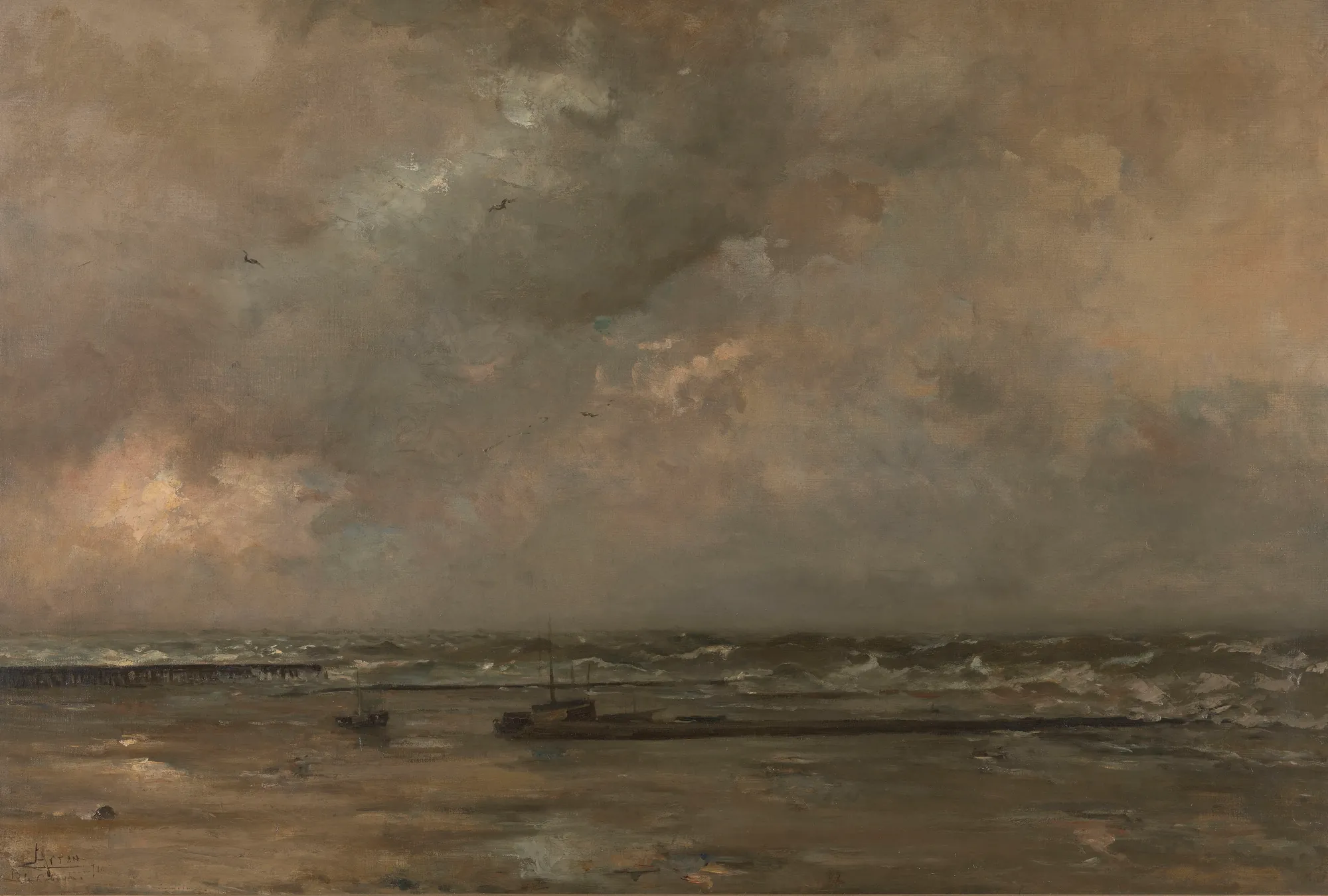 Seascape at Blankenberge