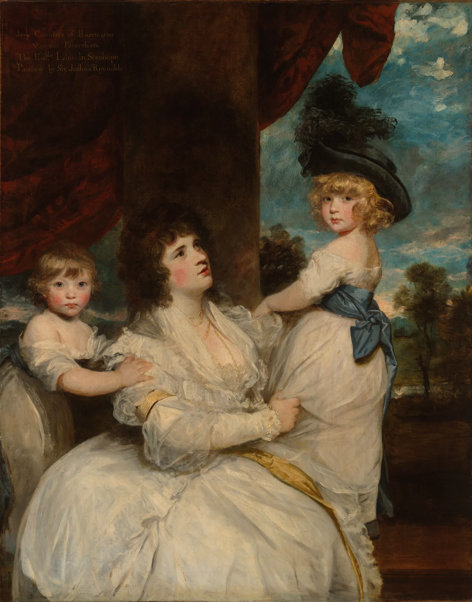 Jane, Countess of Harrington, with her Sons